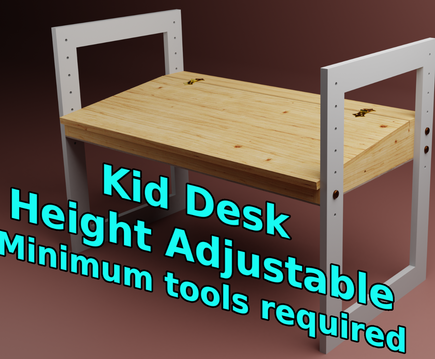 Kid Desk (height Adjustable)