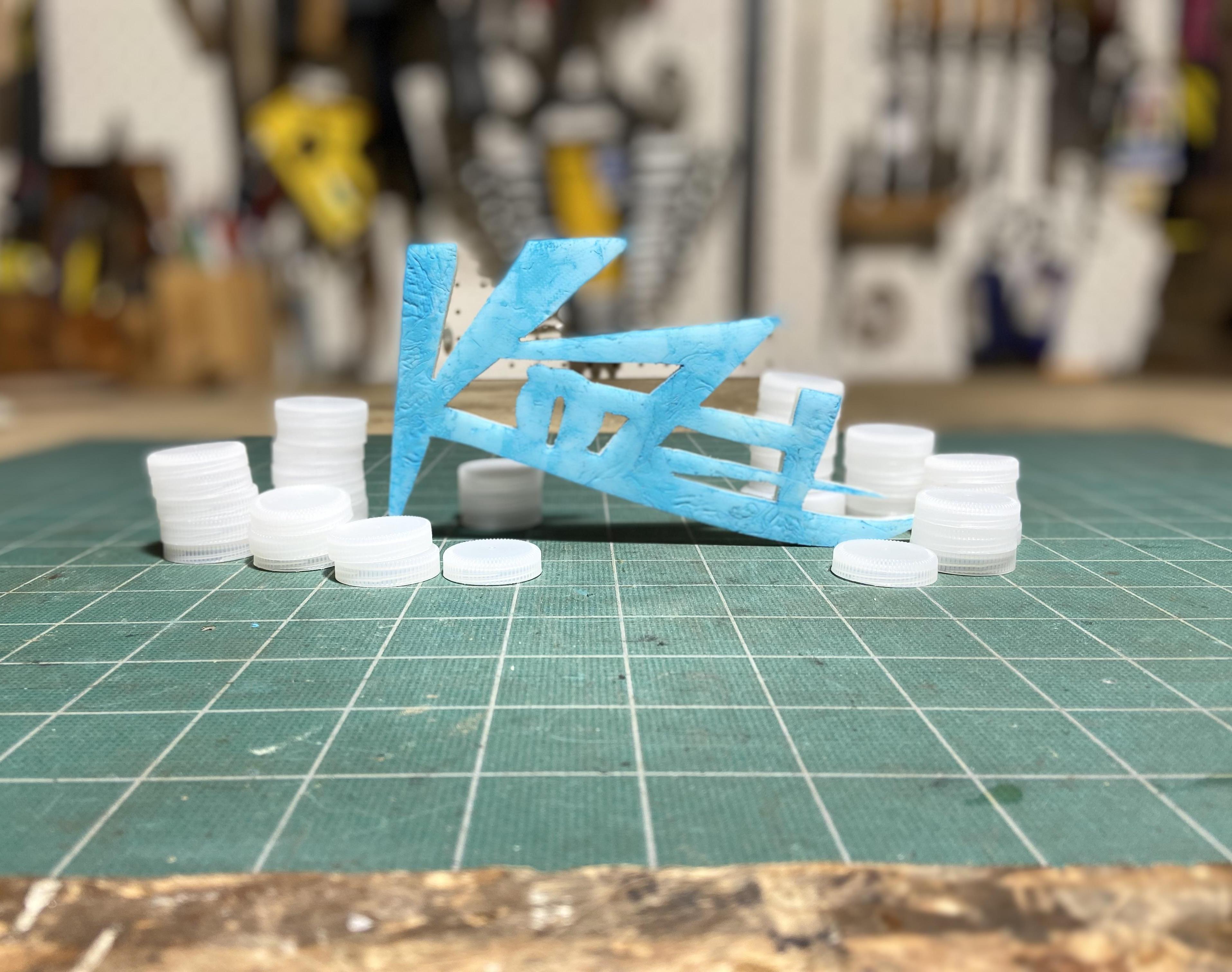 Recycled HDPE Plastic Logo (Without a 3D Printer)