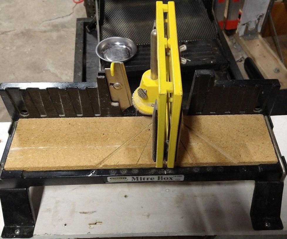 Pallet Wood Upgrade for Dad's Workmaster Miter-Box