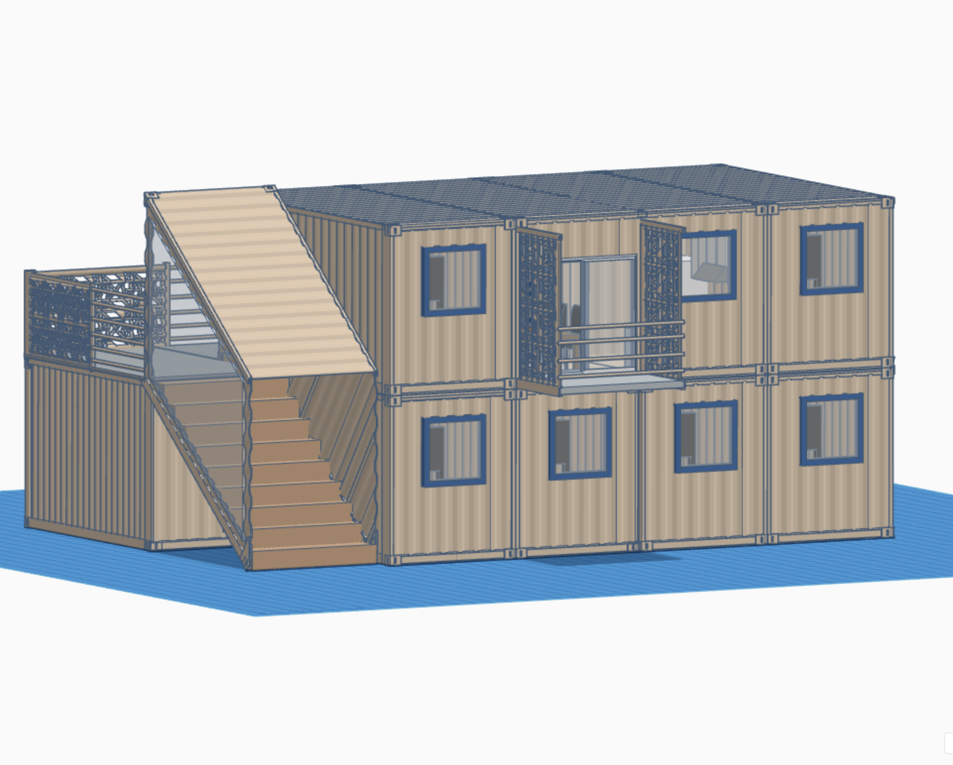 College Dorm Housing- From Shipping Containers