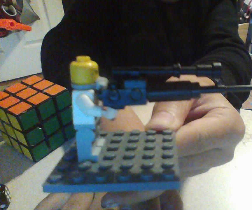 Lego Sniper Rifle for Minifigs