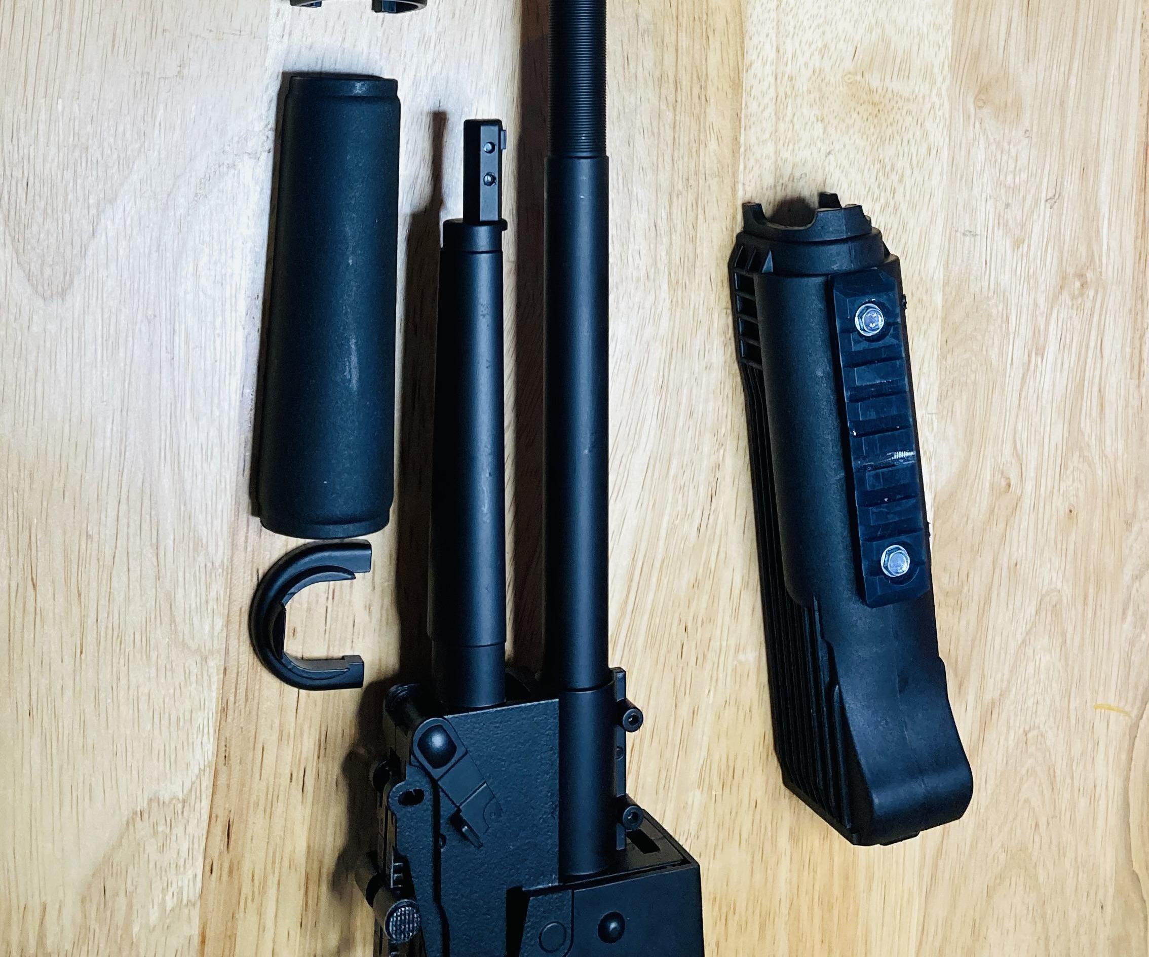 Disassemble CYMA AK-74 CM.031C Handguard