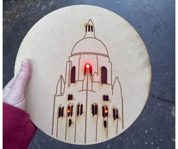 Light-Up Hoover Tower