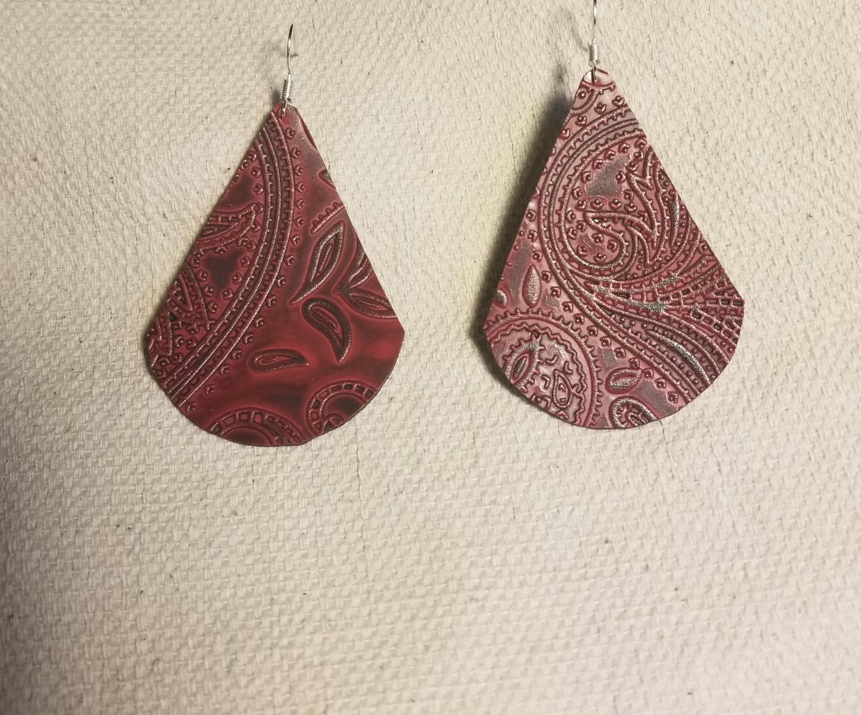 Leather Earrings 