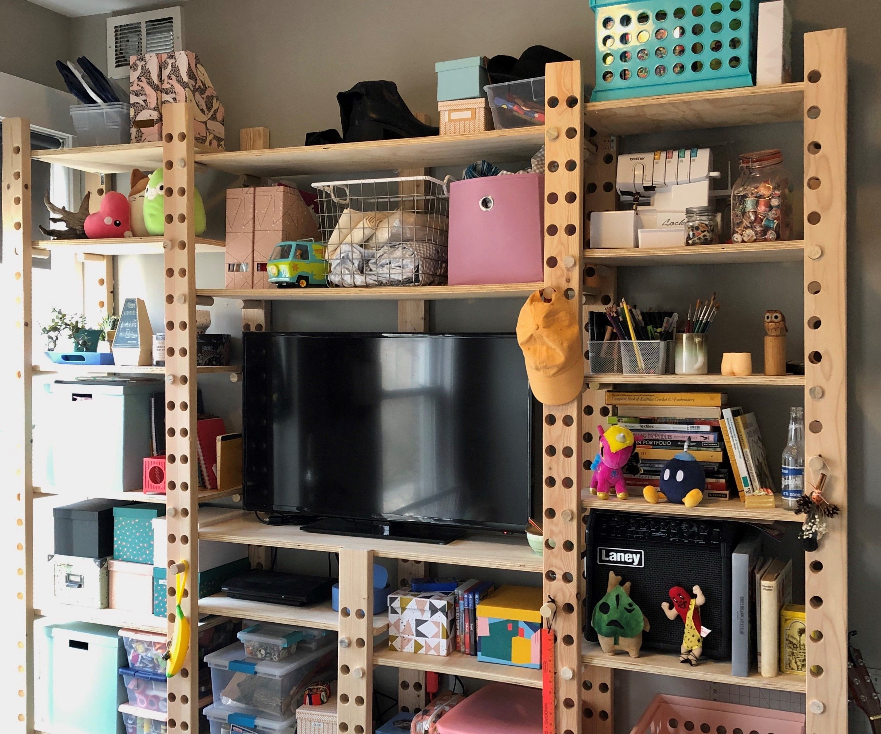 Very Adjustable Shelving