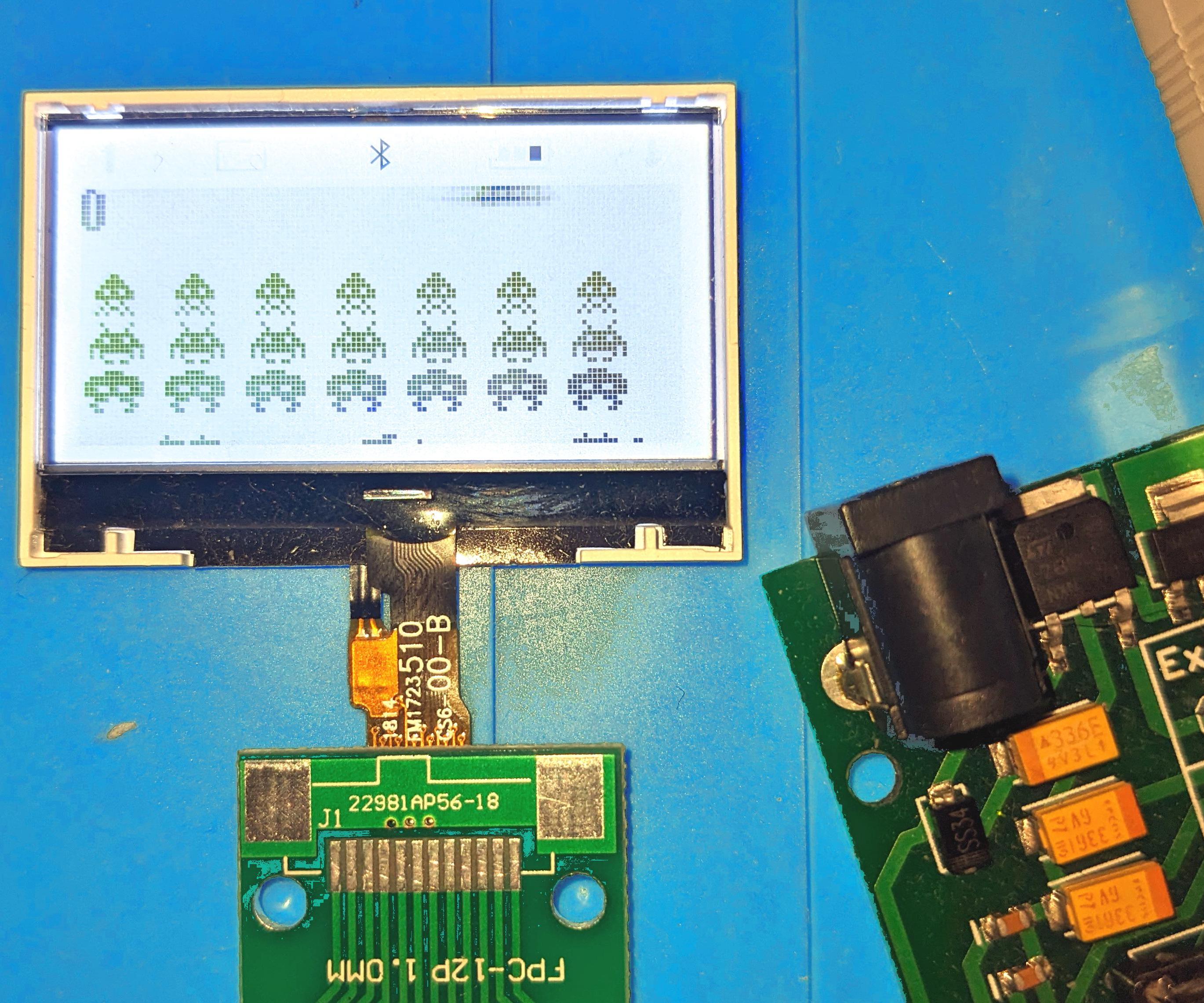 Driving a Salvaged Graphical LCD With Arduino Via SPI