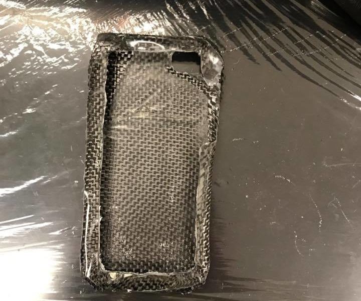 Making a Carbon Fiber Cell Phone Case