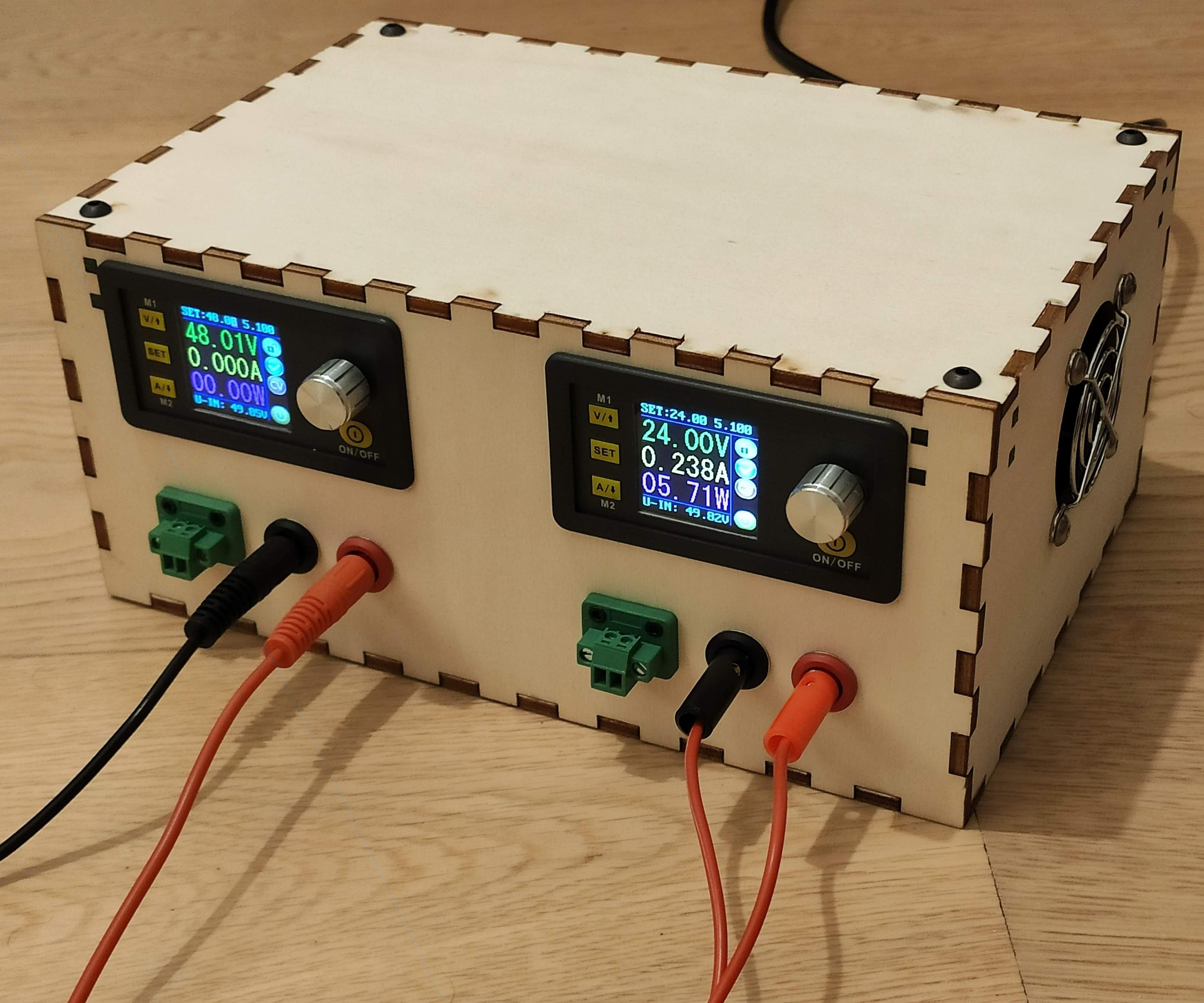 2x 48V 5A Bench Top Power Supply