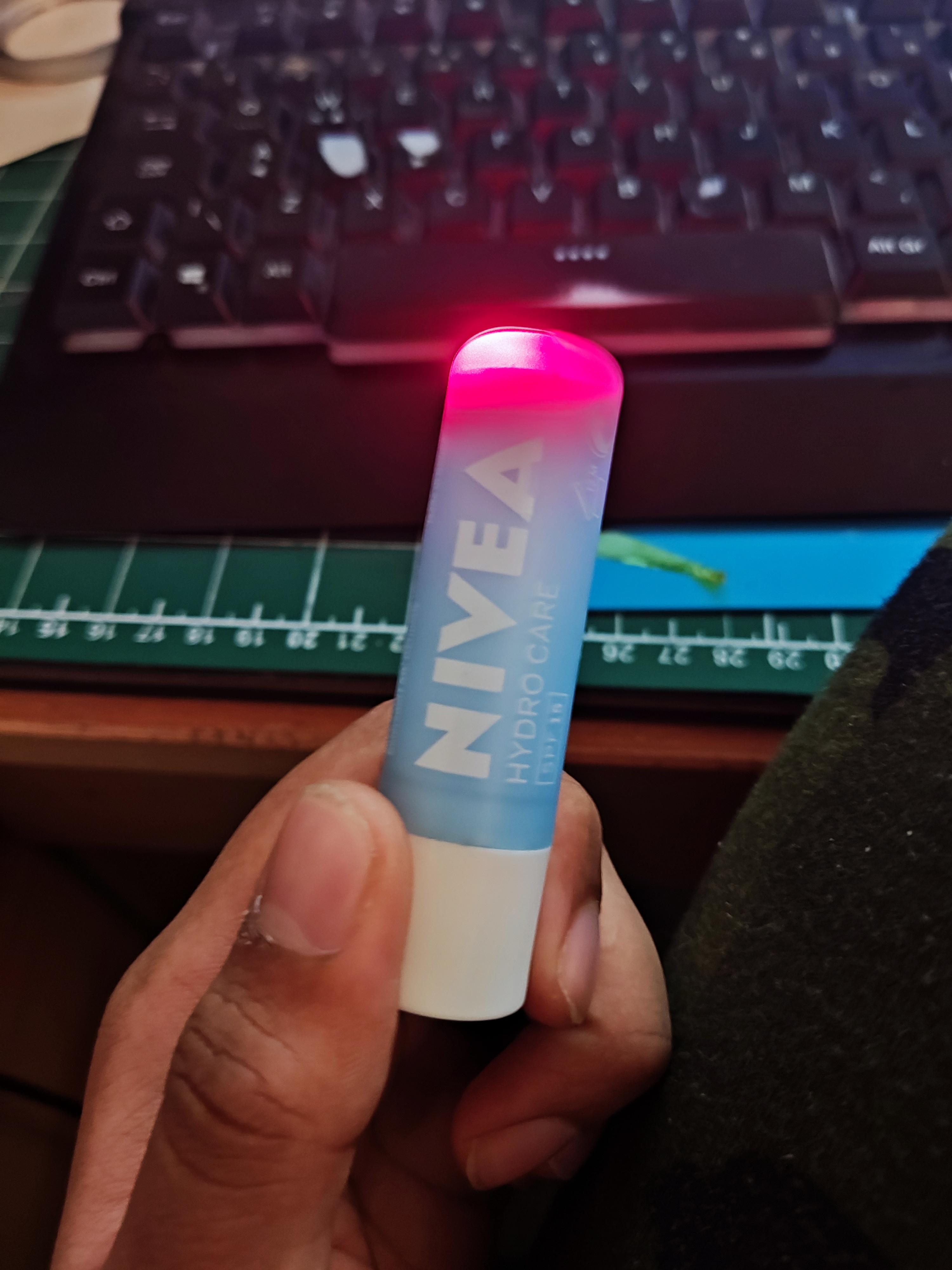 Nivea Twisting Spy Laser Rechargable Using Old Vape Lipo