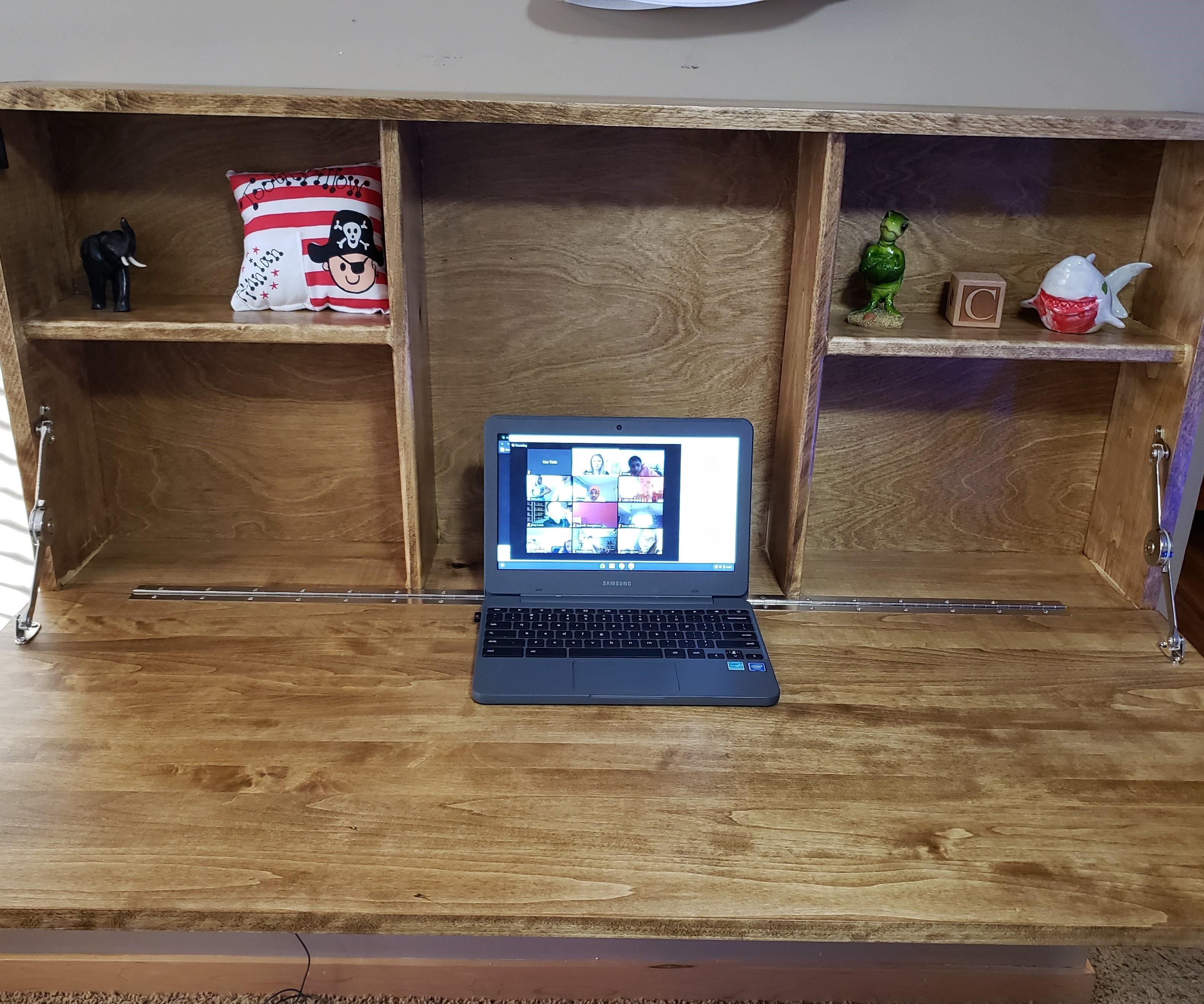 Folding (Murphy) Wall Desk