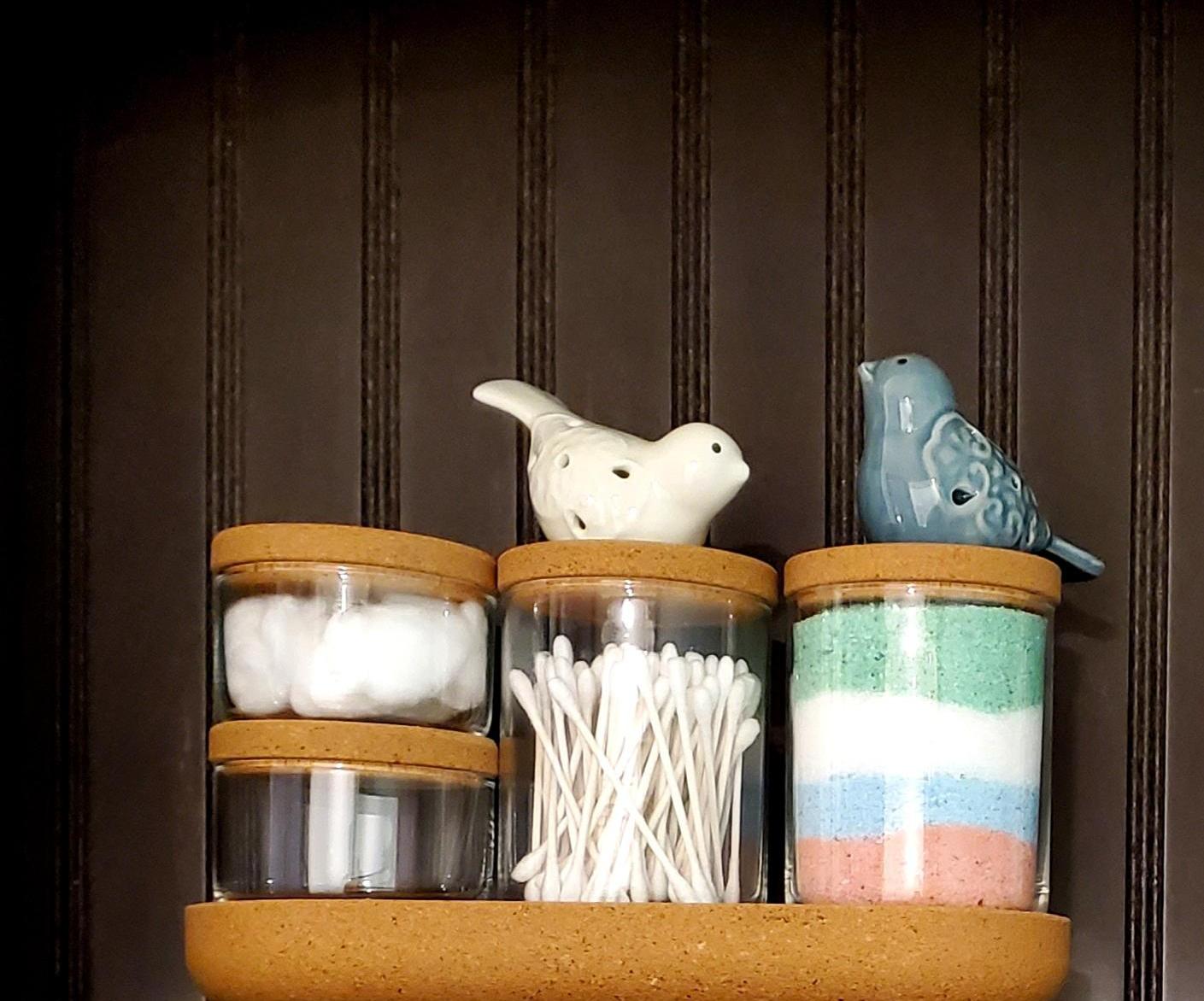 DIY Colored Bath Salts 