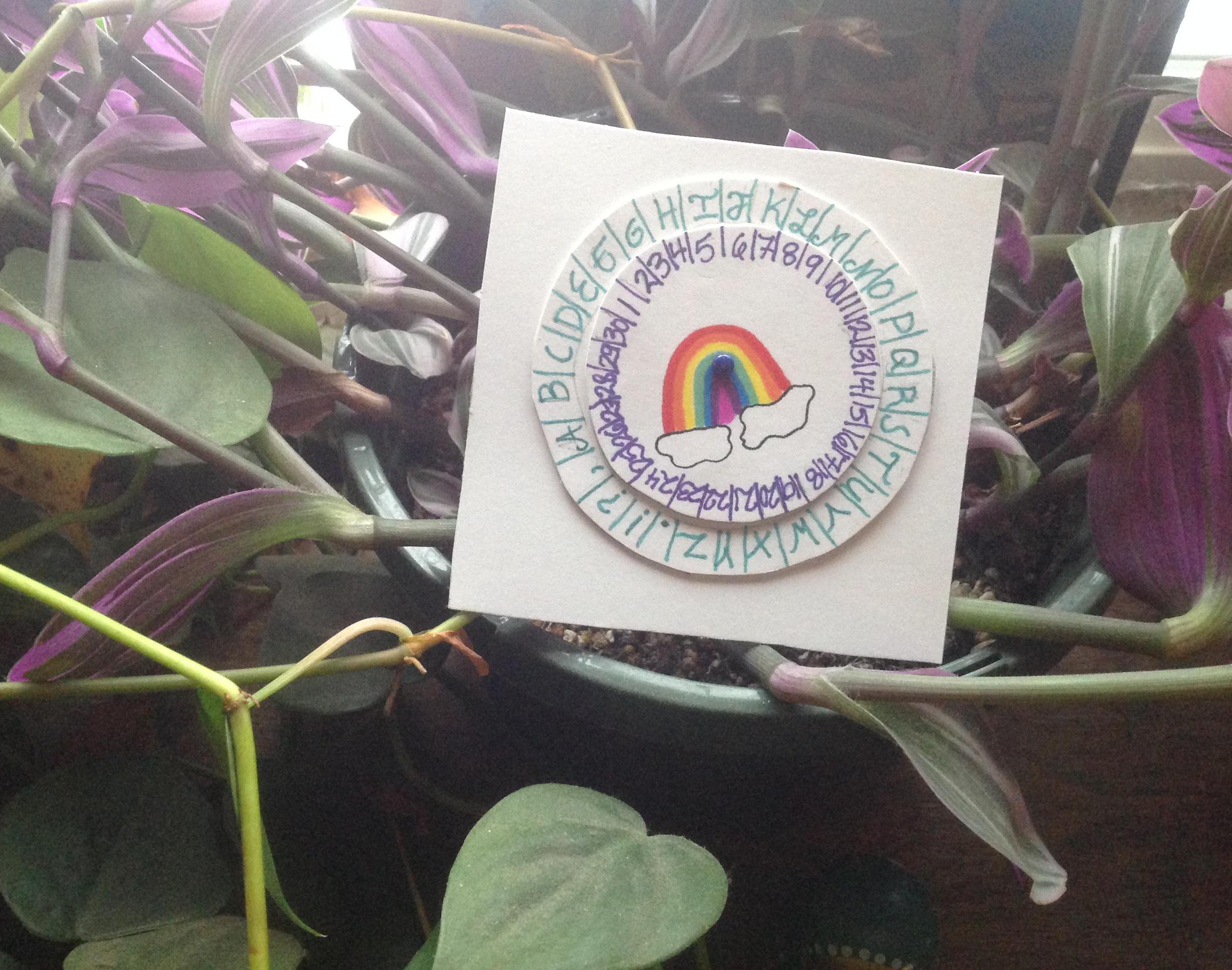 How to Make a Pocket Sized Secret Code Decoder Wheel