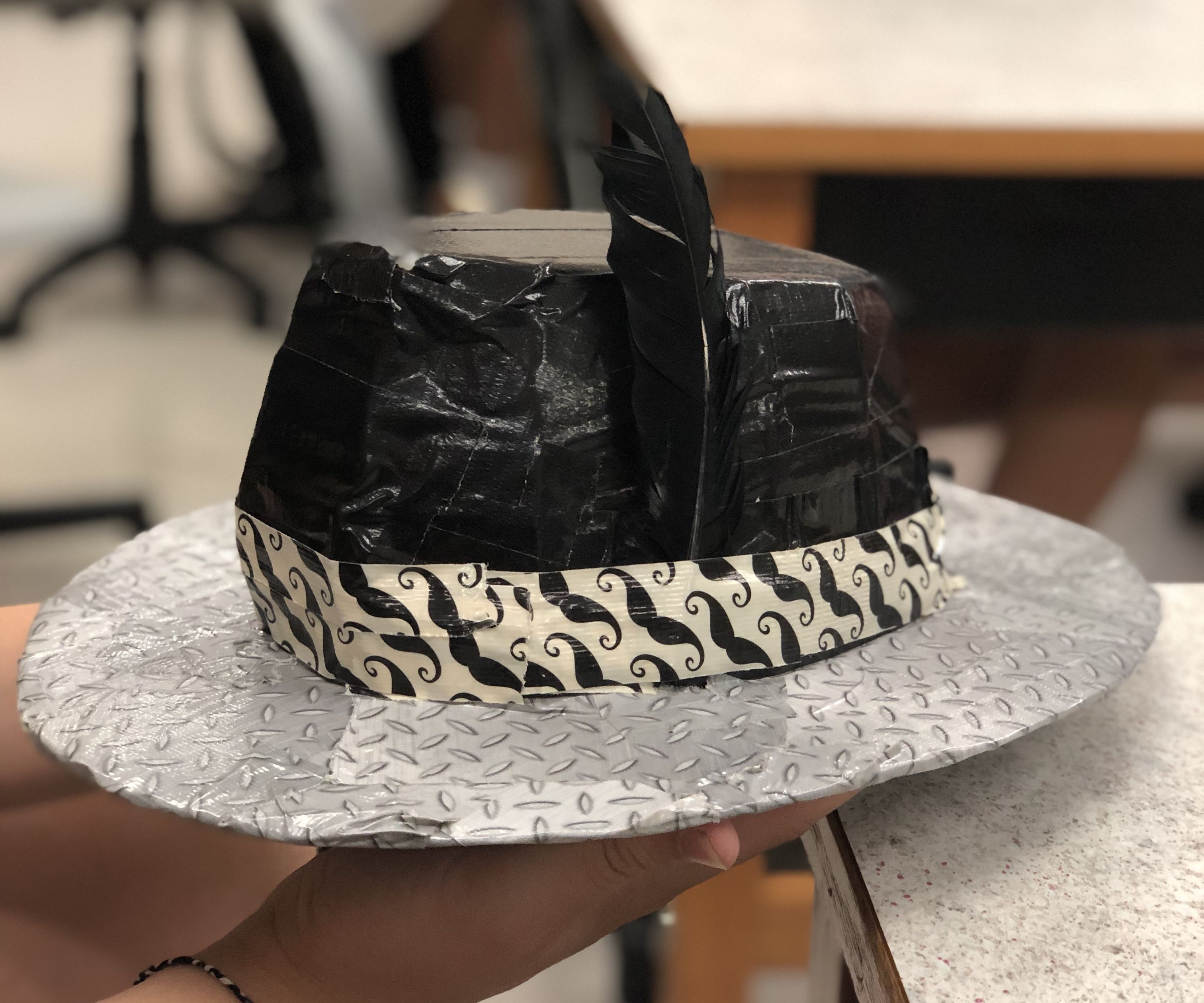 Duct Tape Fedora (Pimp hat)