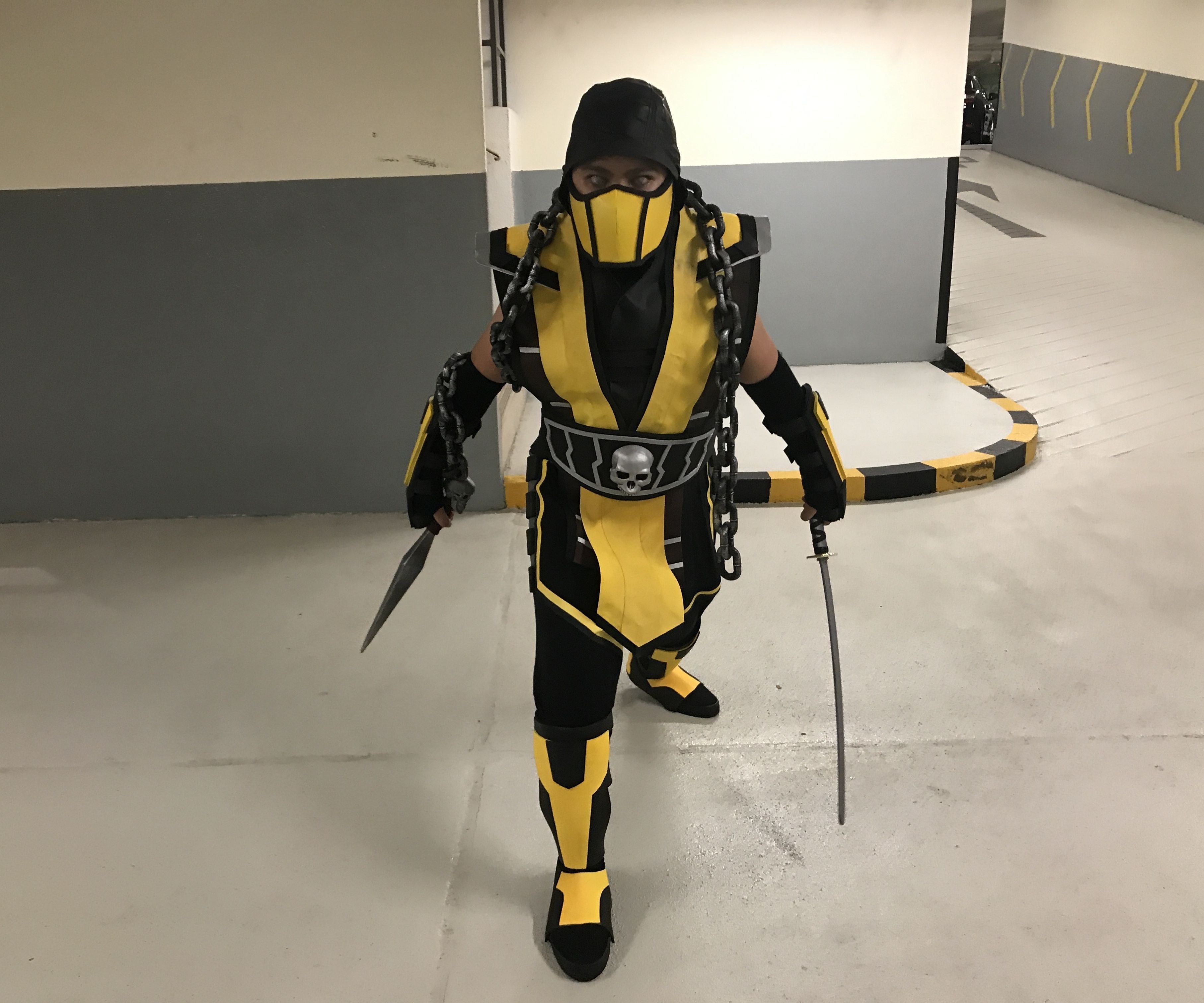 MK 10 Classic Scorpion Costume