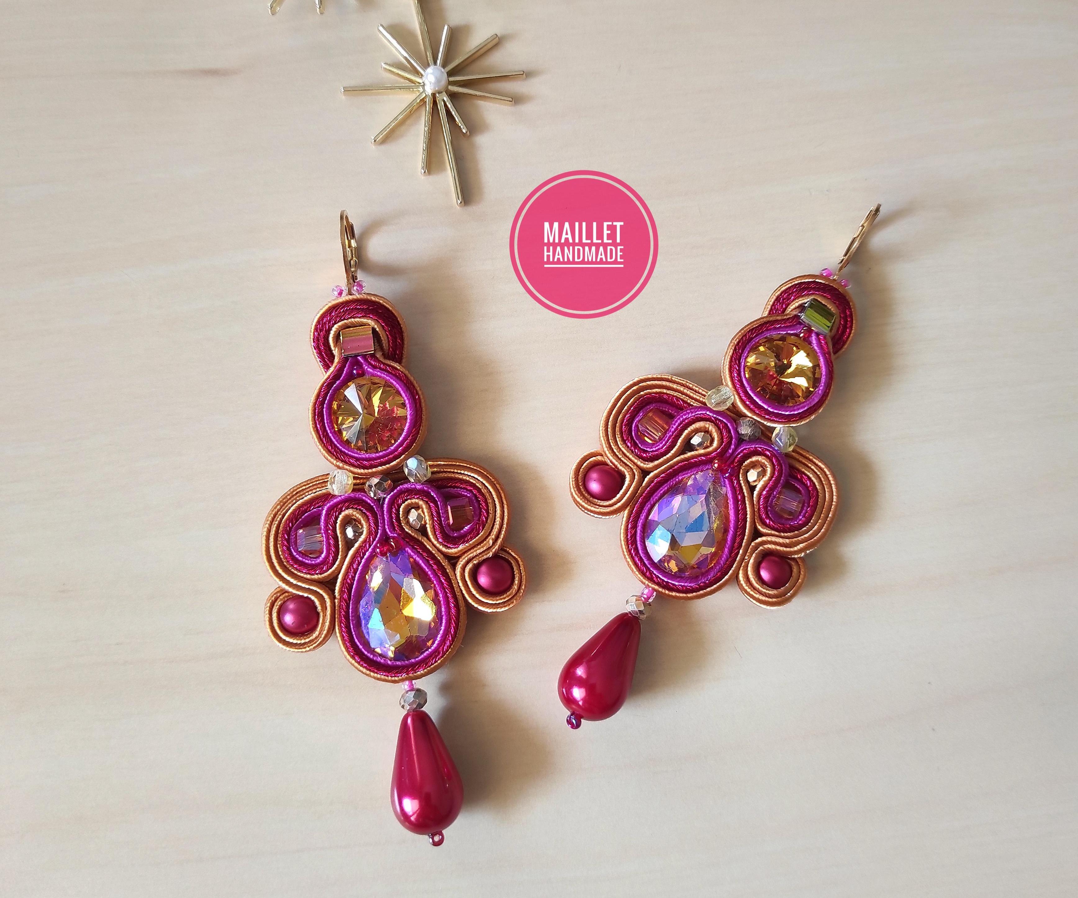  Stylish Crystal Earrings 