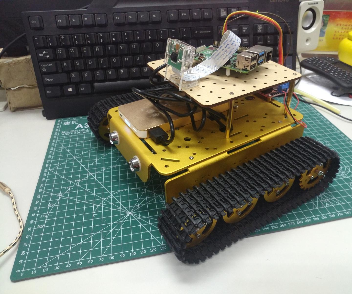 Video Control Car Based on Flask Framework