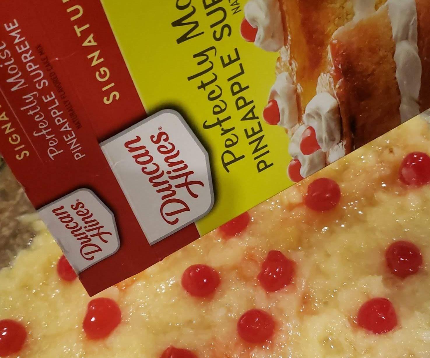 Pineapple Upside-down Dump Cake 
