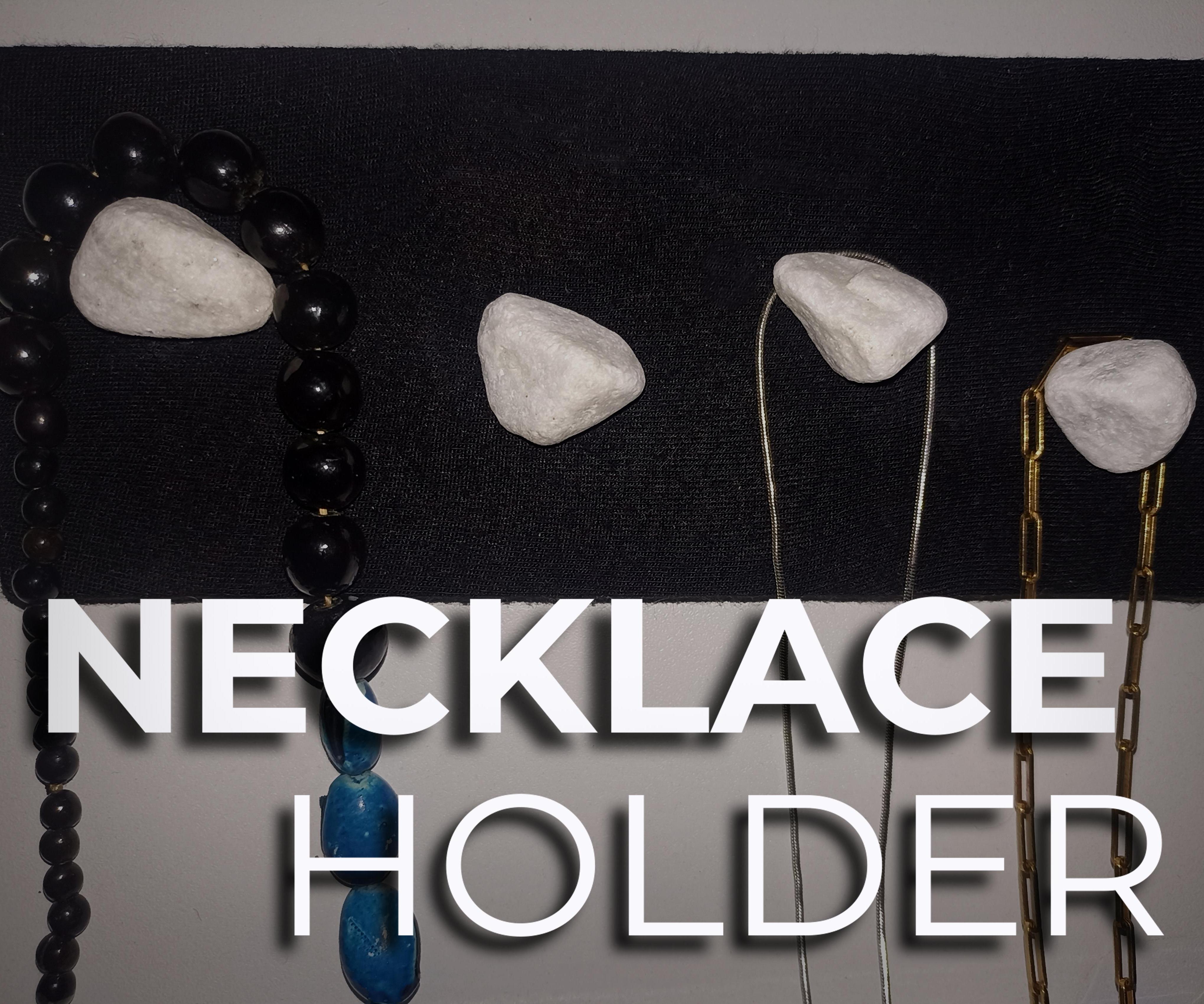 Create a Necklace Holder Using Rocks