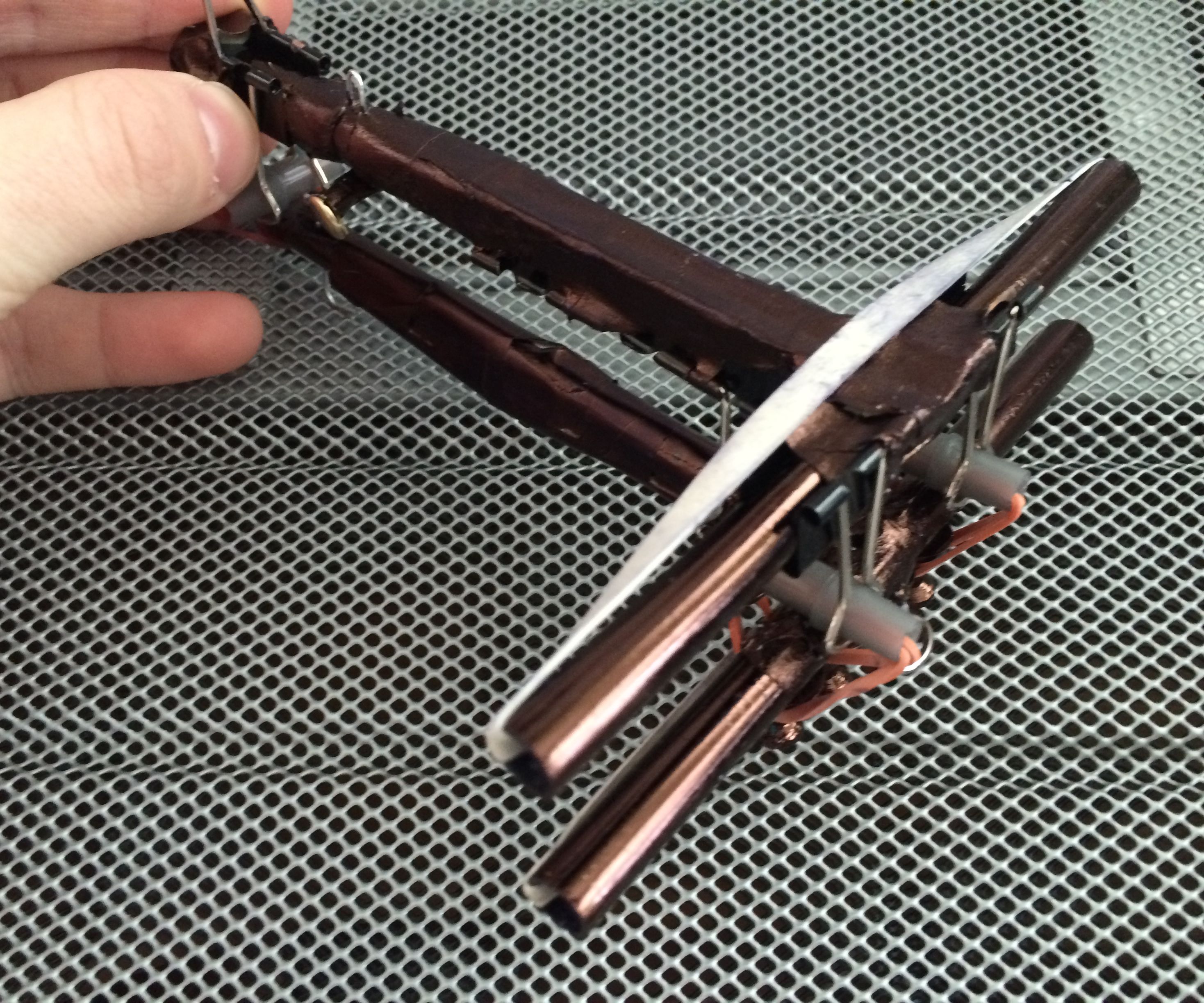 How to make a Mini Crossbow from Office Supplies