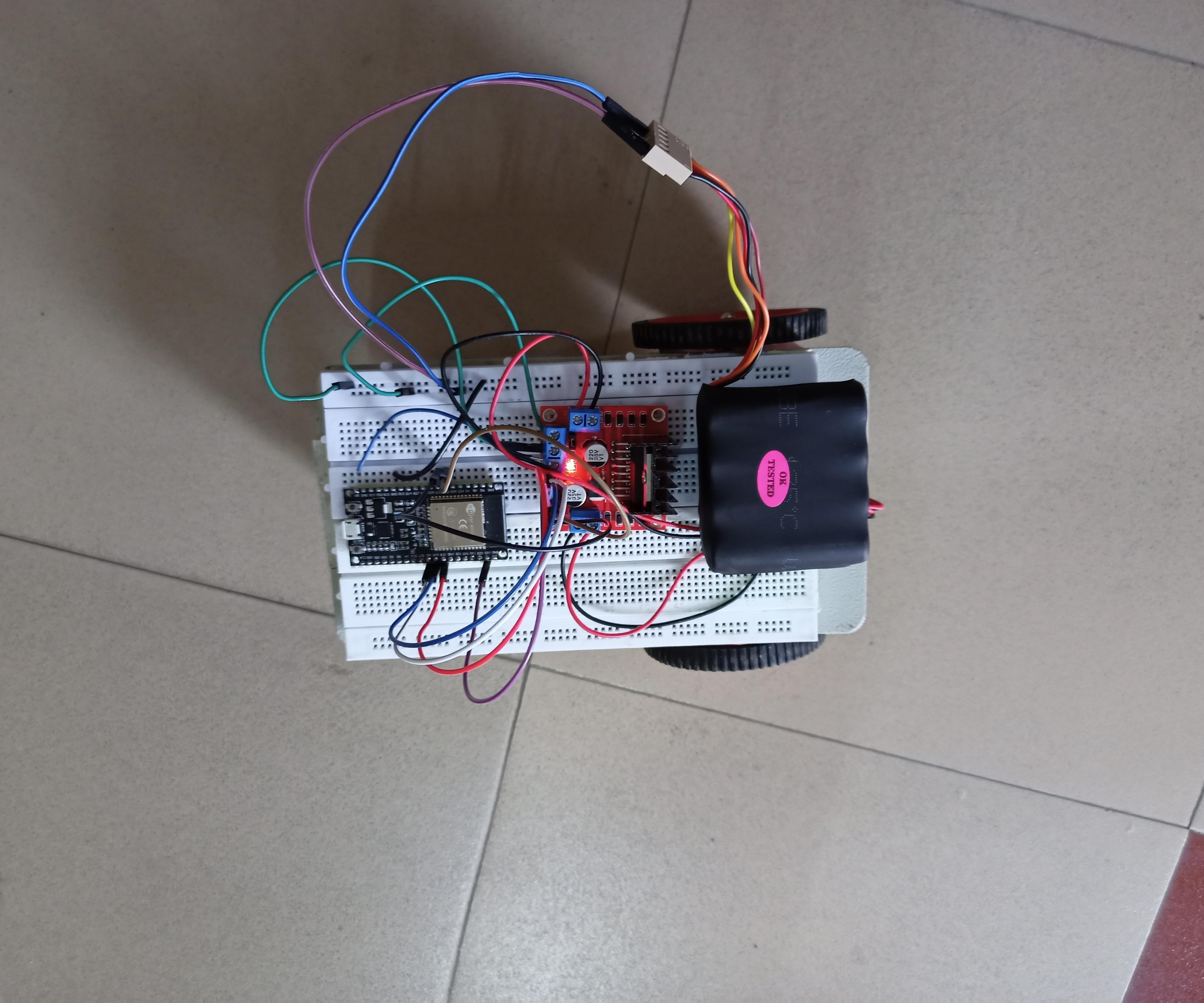 Hand Gesture Controlled Car