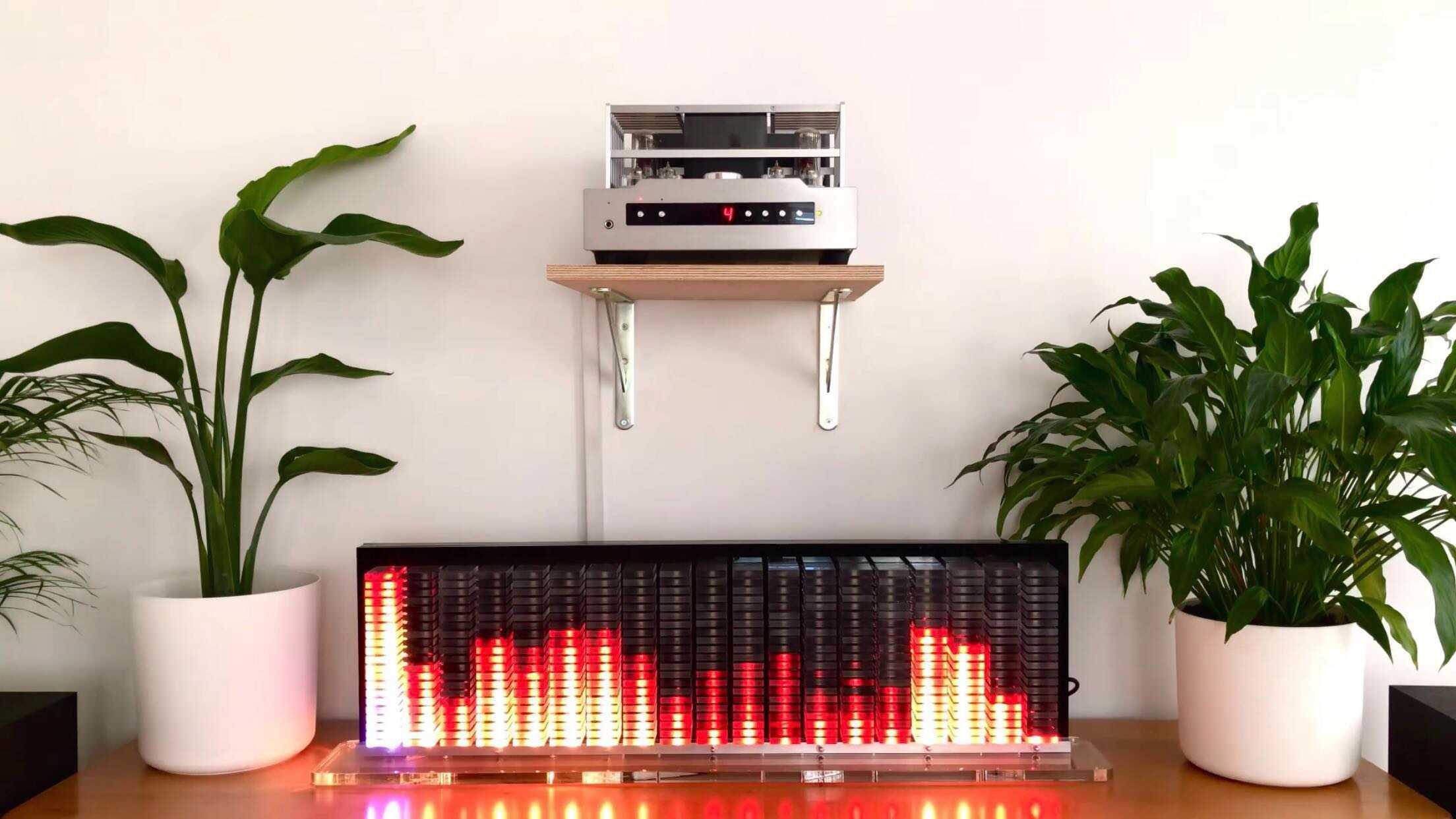 Audio Spectrum Display ASD_V1.0 – ESP32 + 399 WS2812B