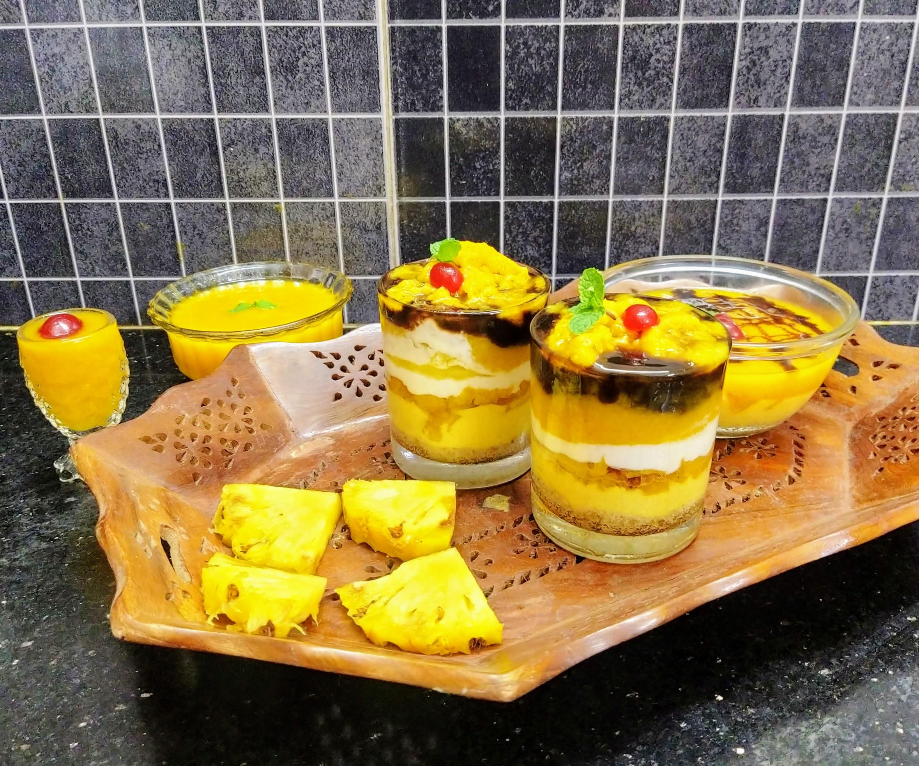 Ultimate Layered Tropical Dessert