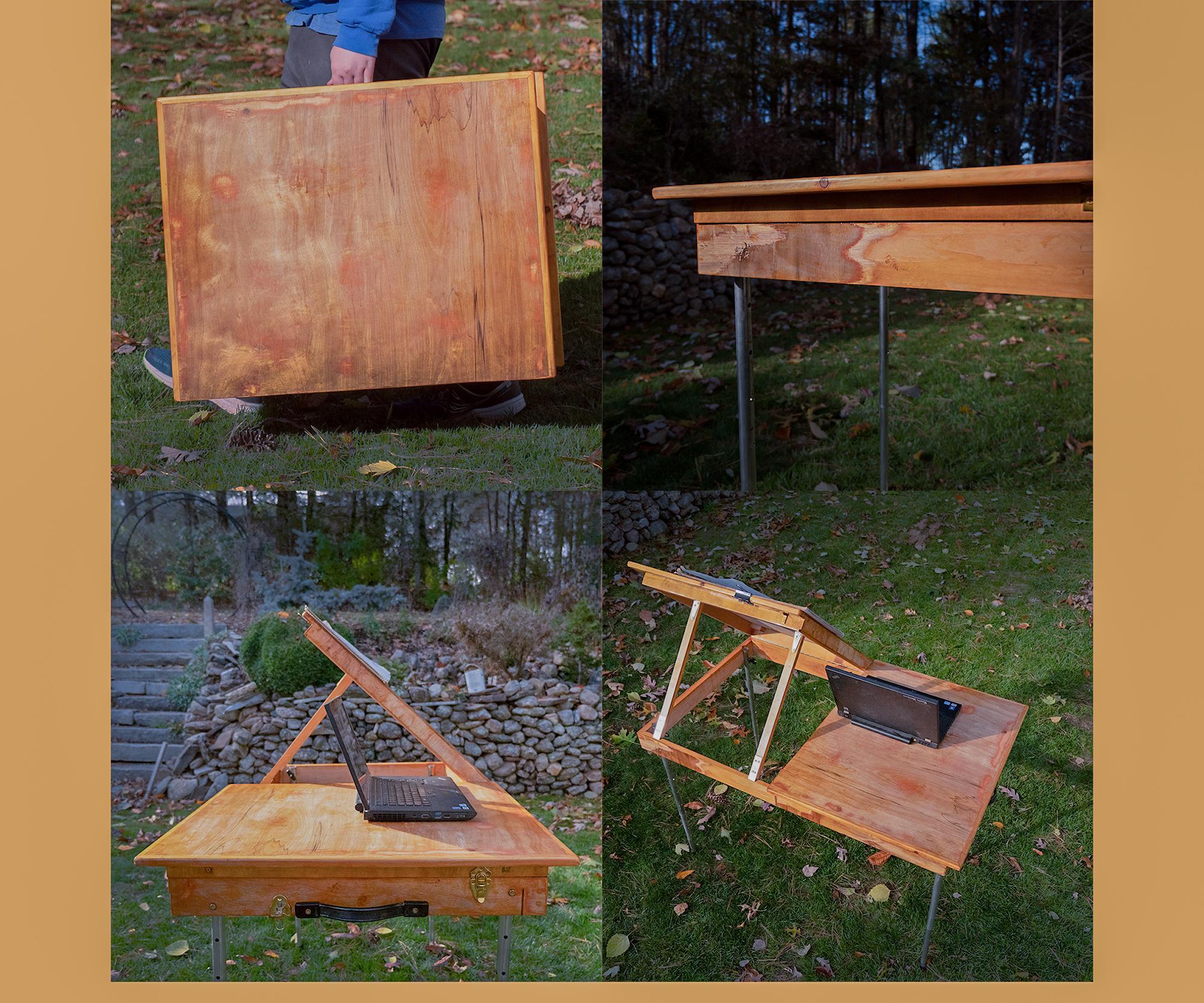 The "Anywhere" Portable Standing Desk