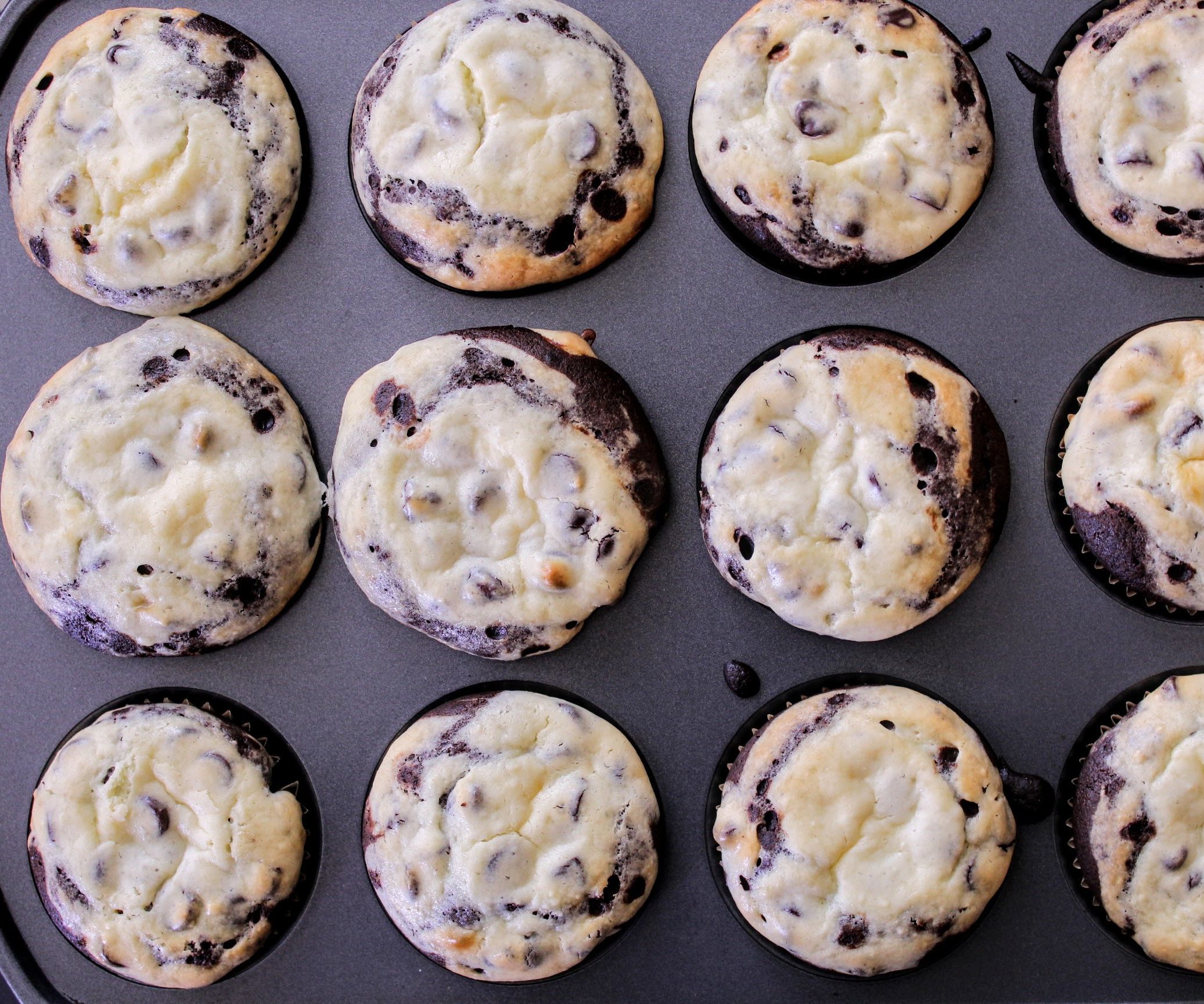 Black Bottom Cupcakes