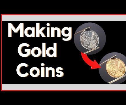 Giving Copper Coins a Brass Layer 