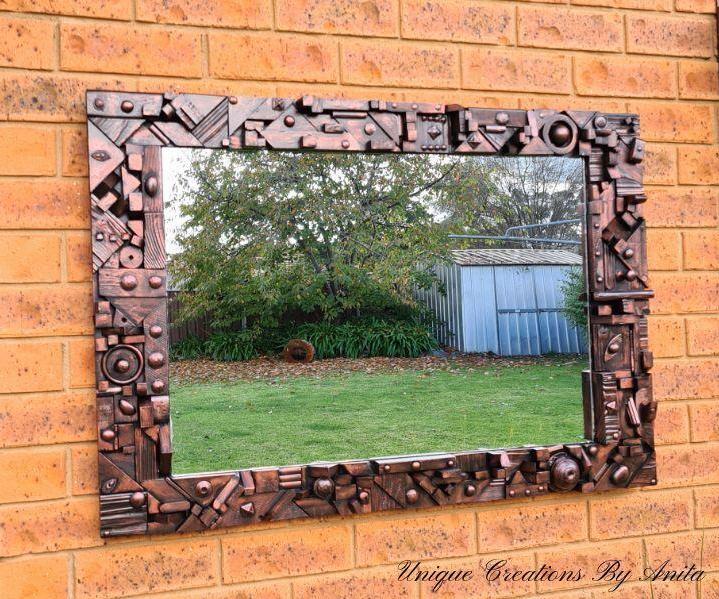 Scrap Wood Mirror
