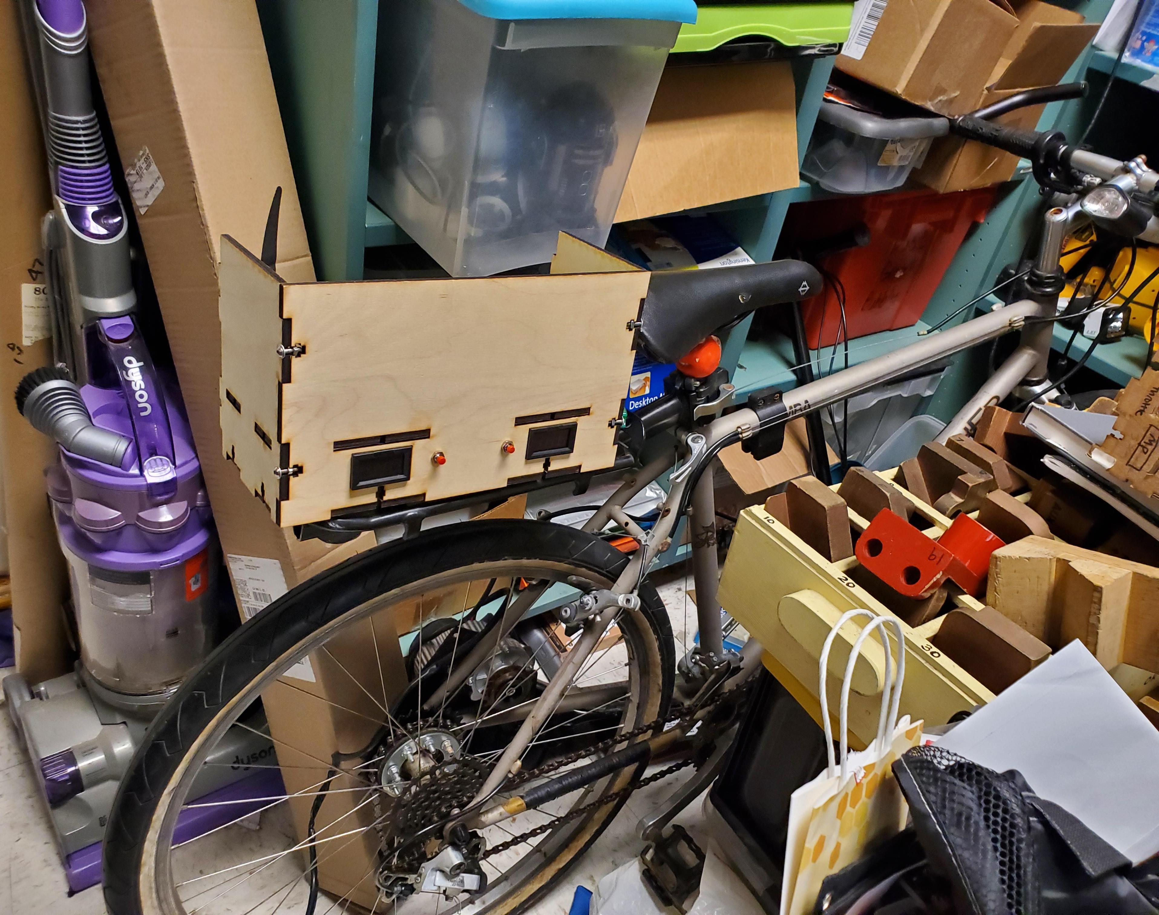 Electric Bike Powered by Drill Batteries.