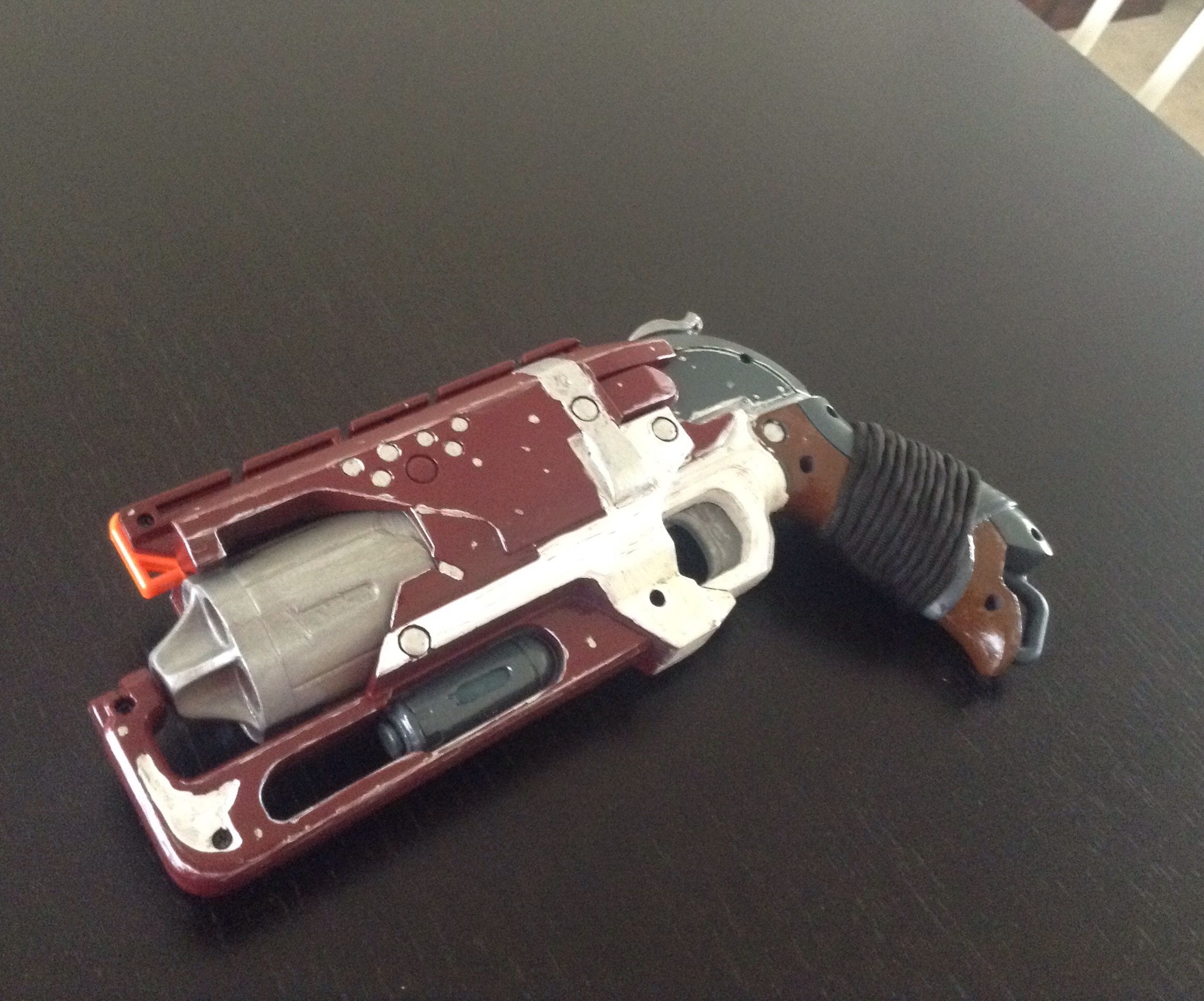 Nerf Mod For Hammershot (with LEDs!)