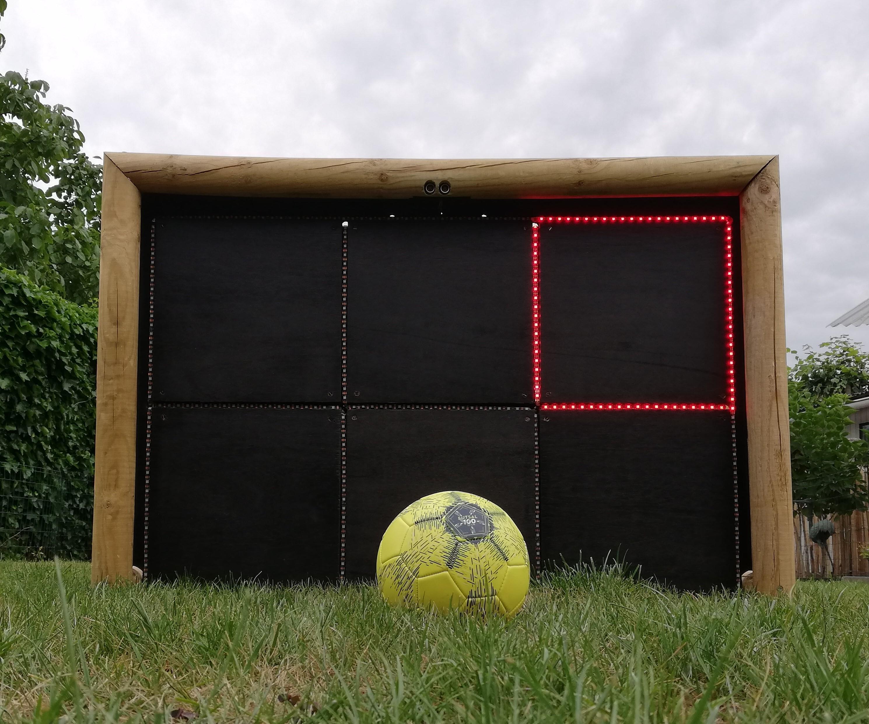 Football Target Goal With Raspberry Pi