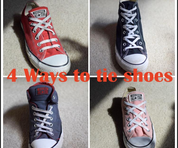 4 Ways to Lace Shoes