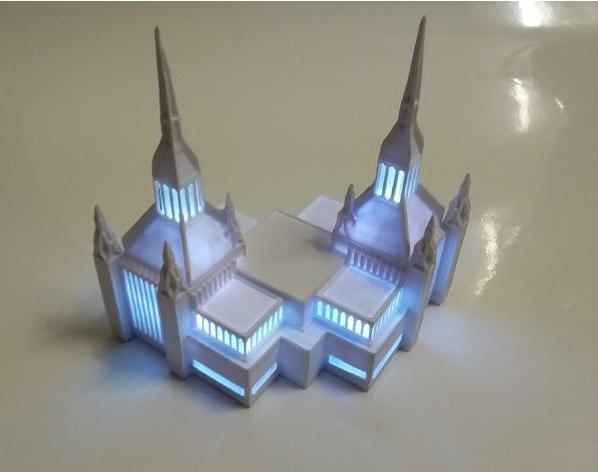 San Diego LDS Temple - Taito 3D Printing Services