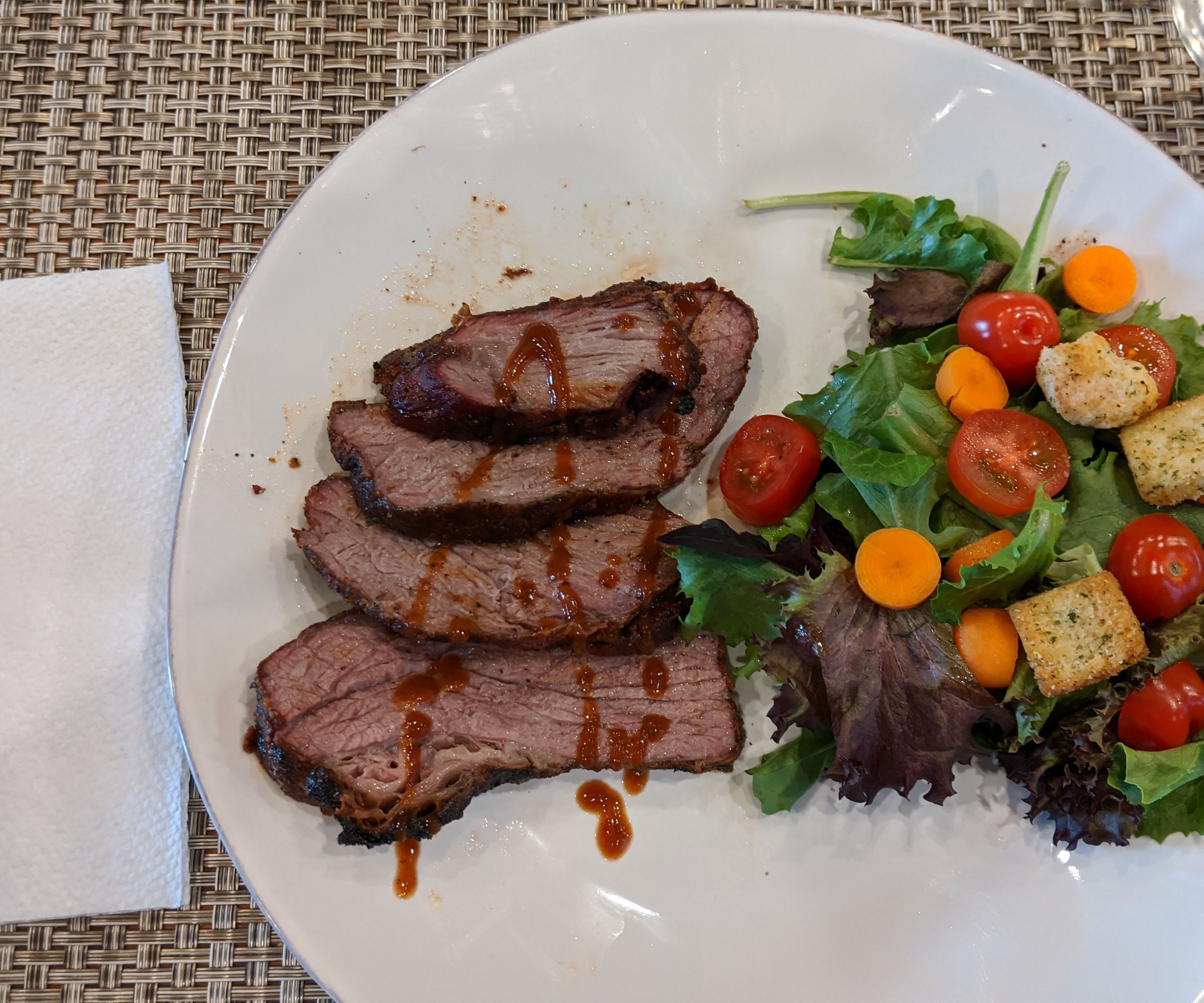 Smoked Tri-tip With Homemade Smoker