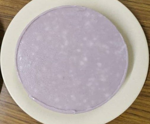  Violet Jelly-Layer Yam Cake