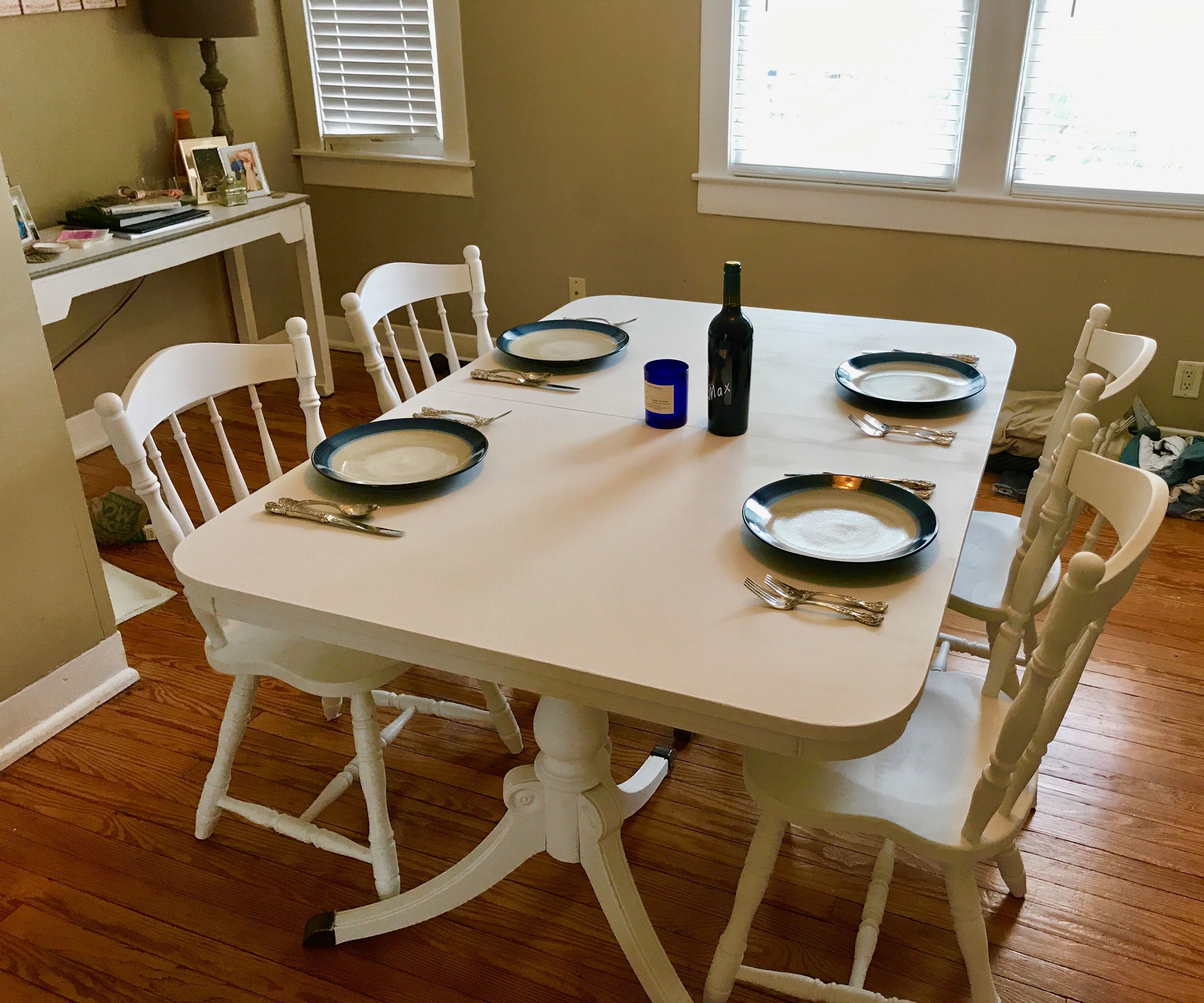 Furniture Face Lift Using Chalked Paint