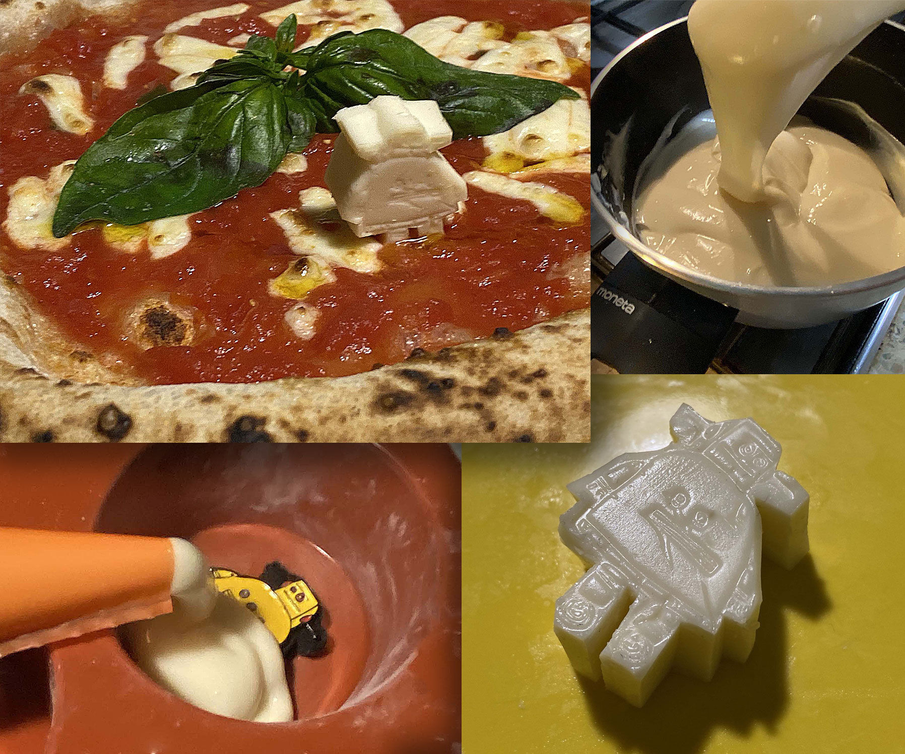 PizzaVeg + Mozzarella 100% Plant based