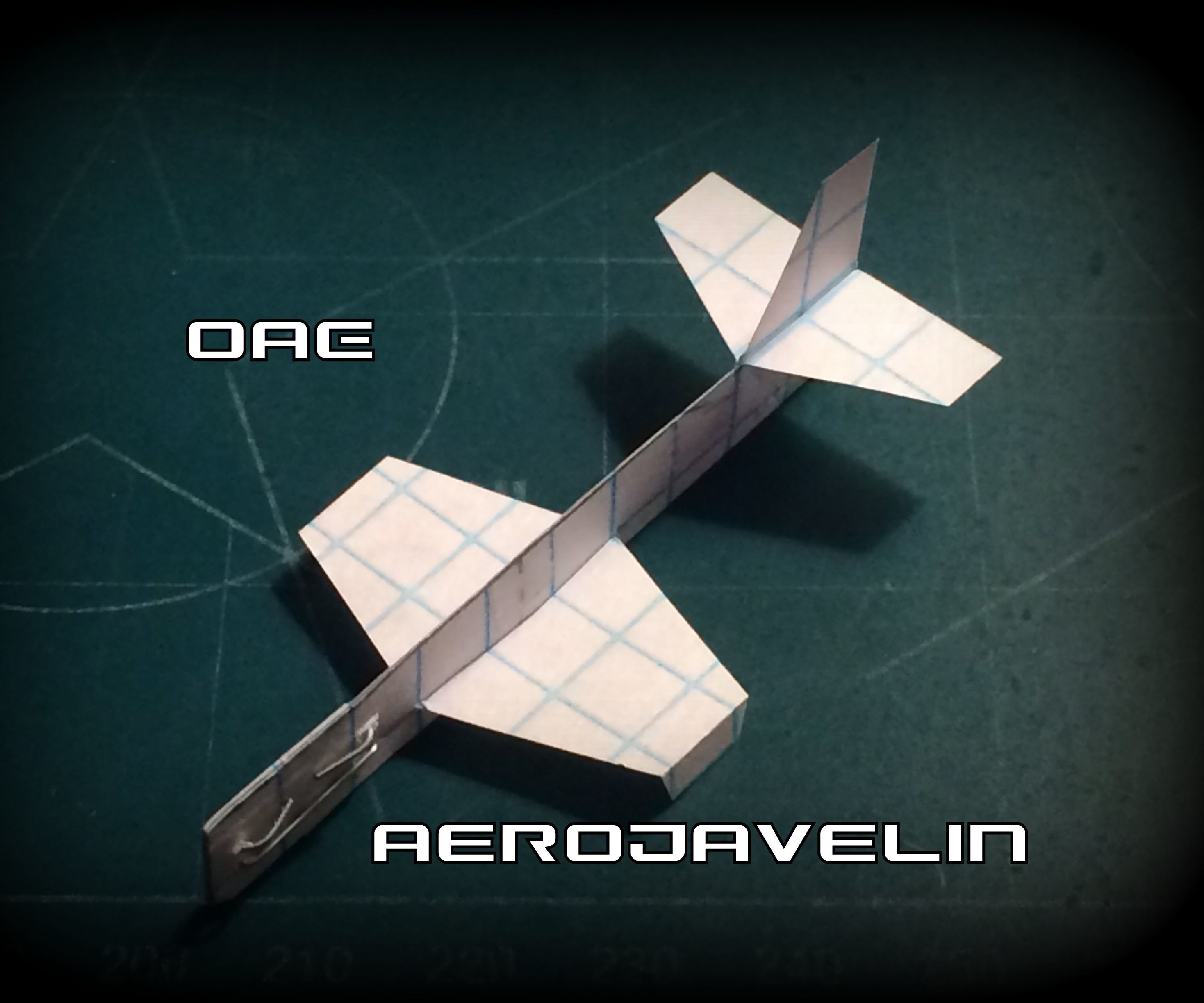How To Make The AeroJavelin Paper Airplane