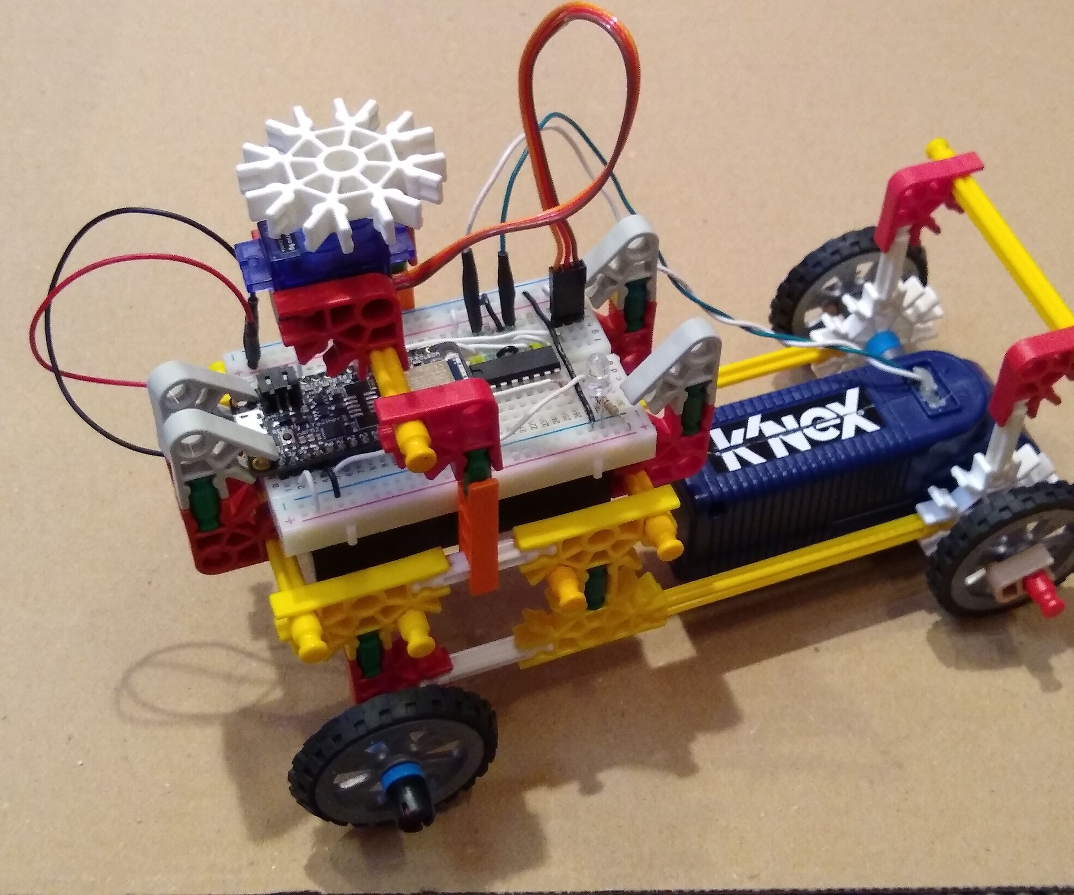 Control K'nex With a Mobile Phone