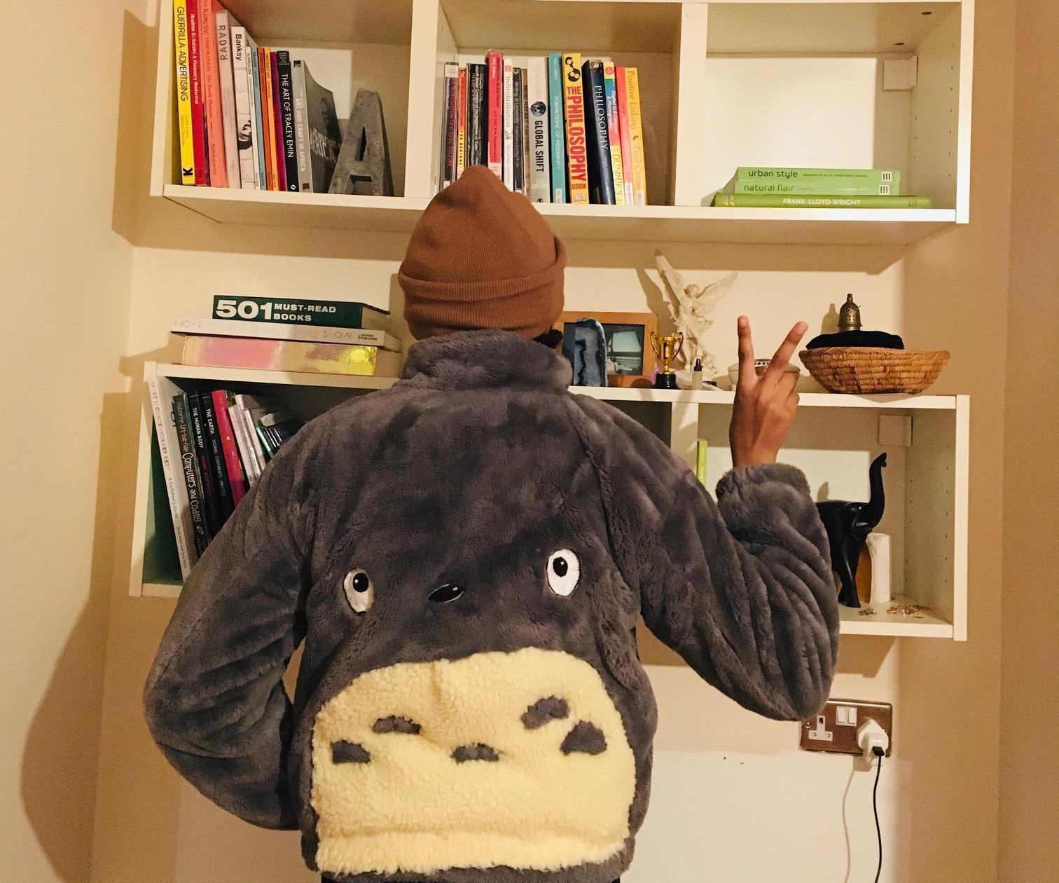 How to Make a Super Fluffy Totoro Jacket ( Inspired by My Neighbour Totoro) 🍁🍁