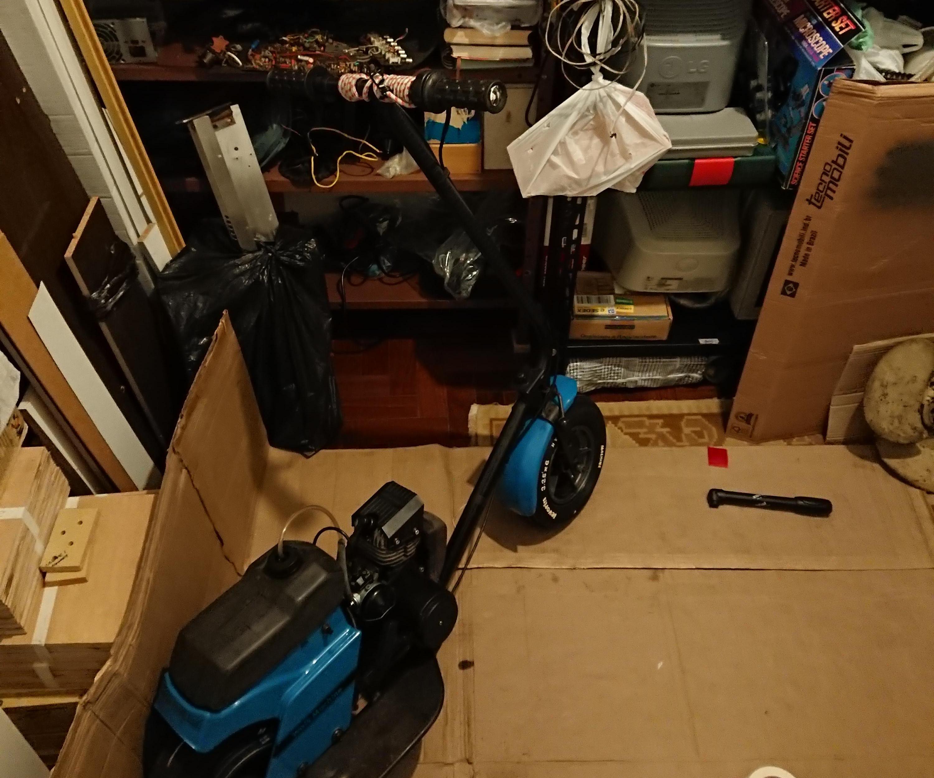 DIY Scooter Modification With Engine Swap
