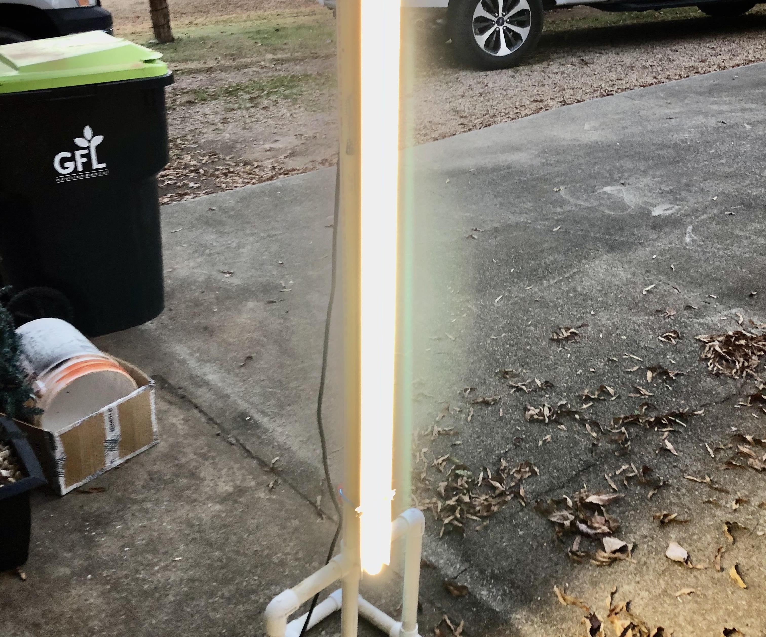 PVC Vertical Work Light 
