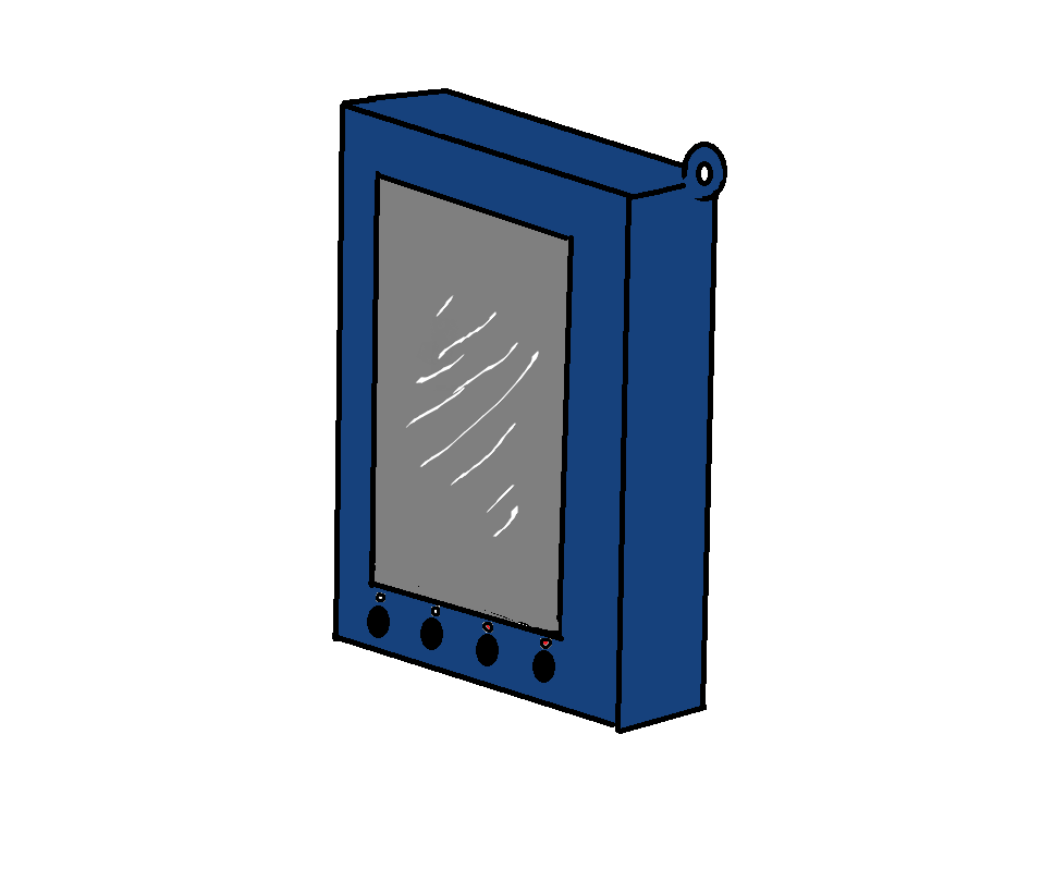 Prototipo De Dispositivo Que Representa Cifras Binarias Del 1 Al 15 En Hexadecimal
