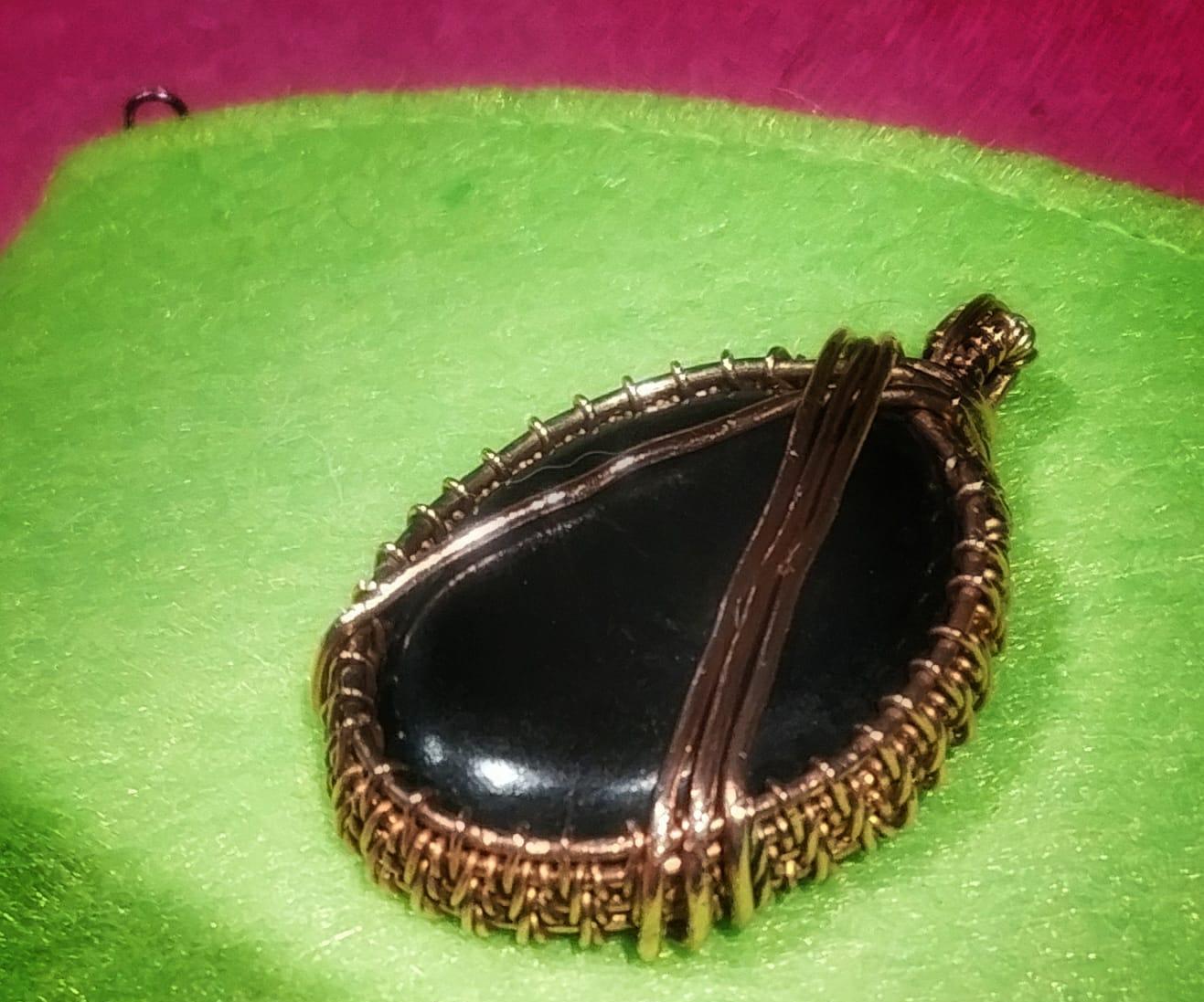 Obsydian Pendant 
