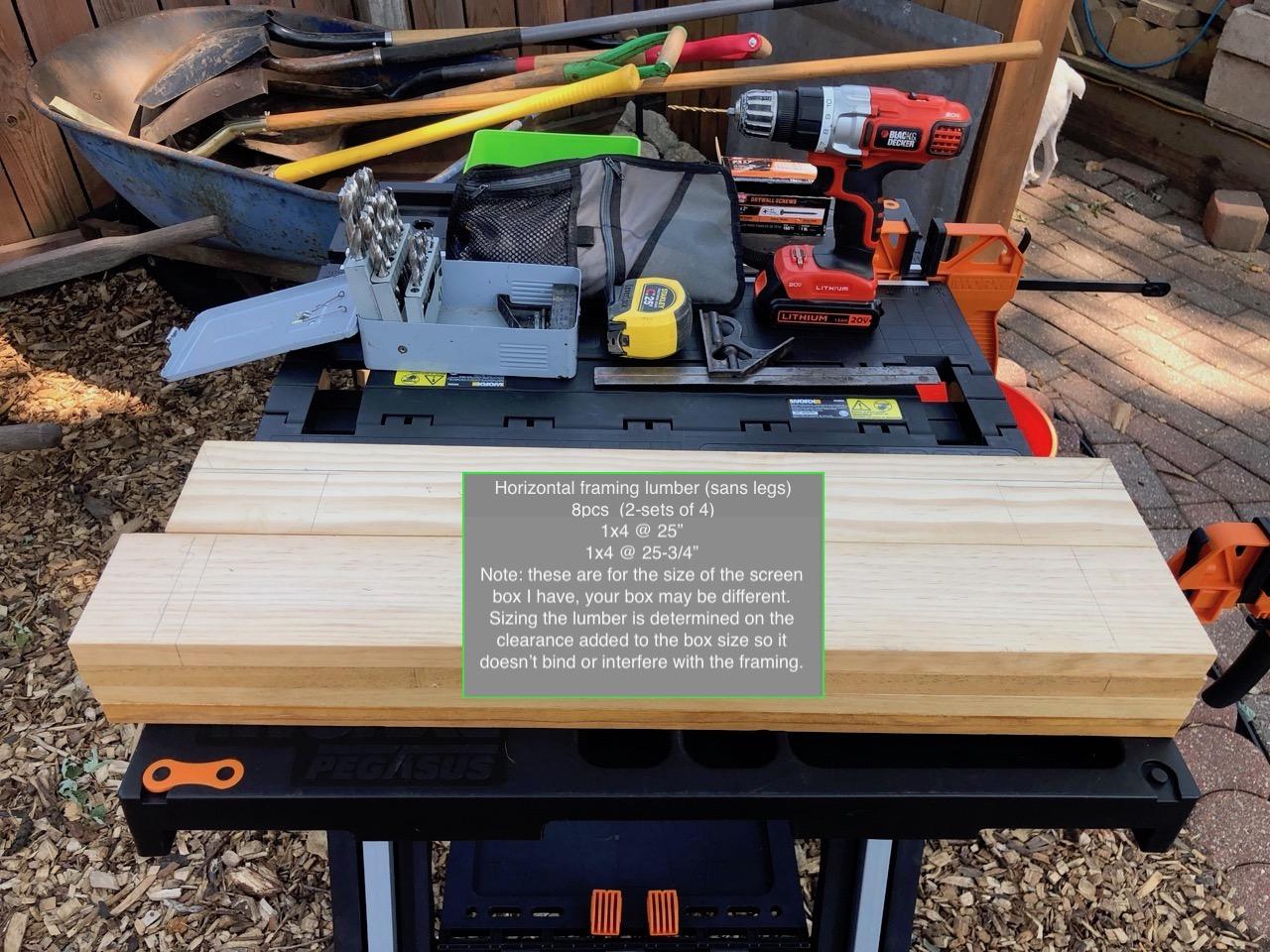 Easy Stand-Up Dirt Screen for Garden/Landscape