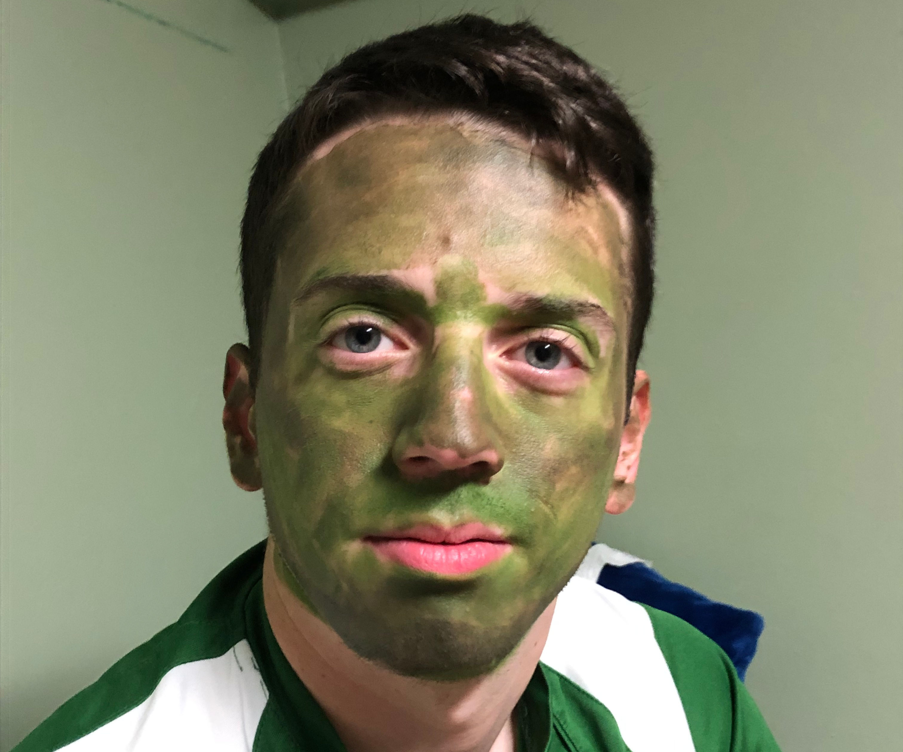 Easy Face Paint Tutorial (Camouflage)